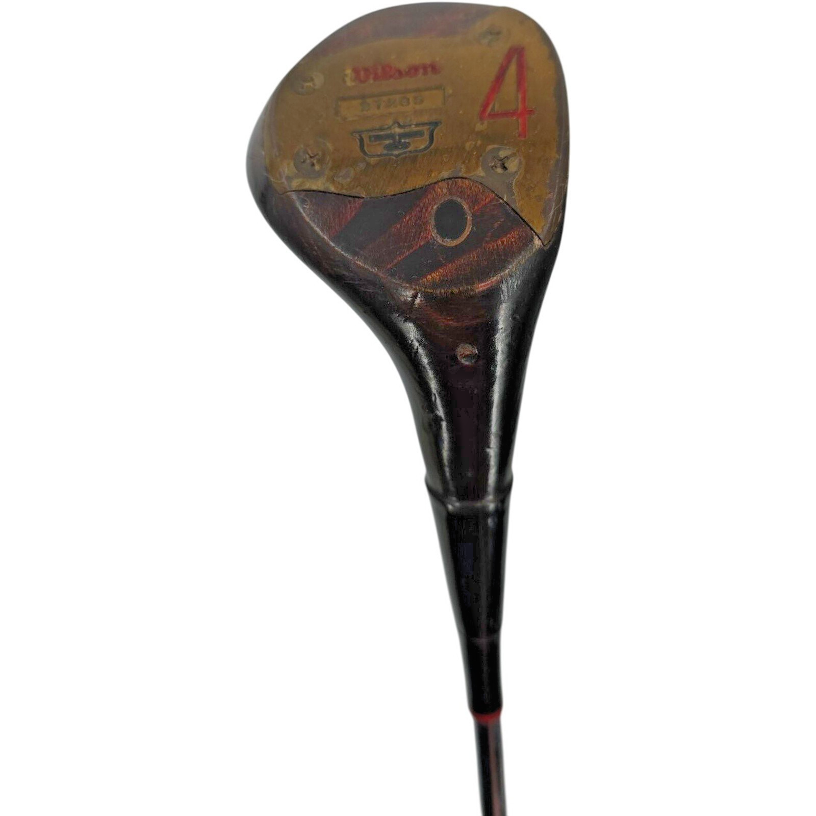Wilson Billy Casper Flag High Bloc Persimmon 4 Wood 27235 RH Steel Shaft 42”