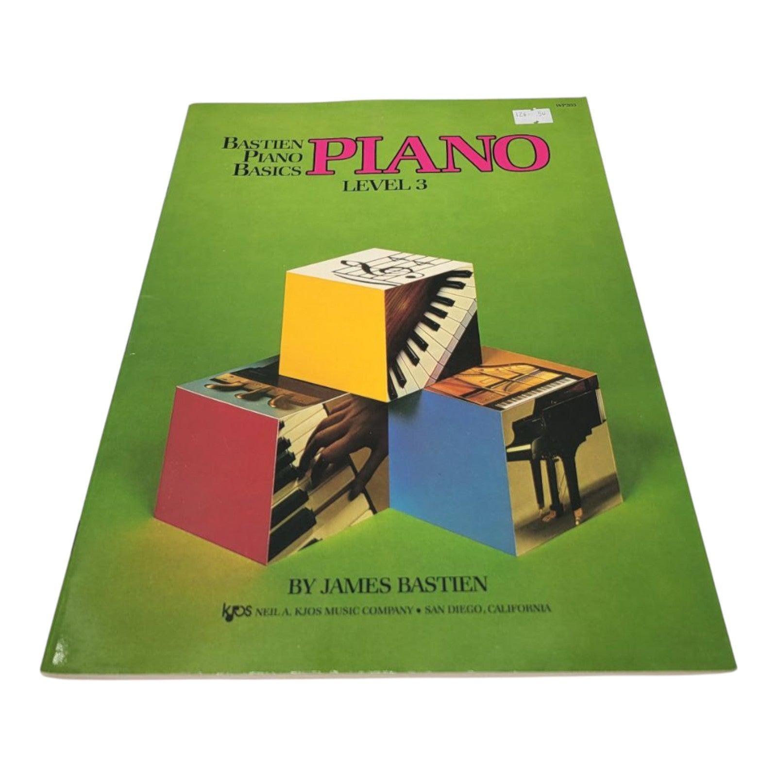 Bastien Piano Basics Level 3 Sheet Music Book by James Bastien WP203 1985