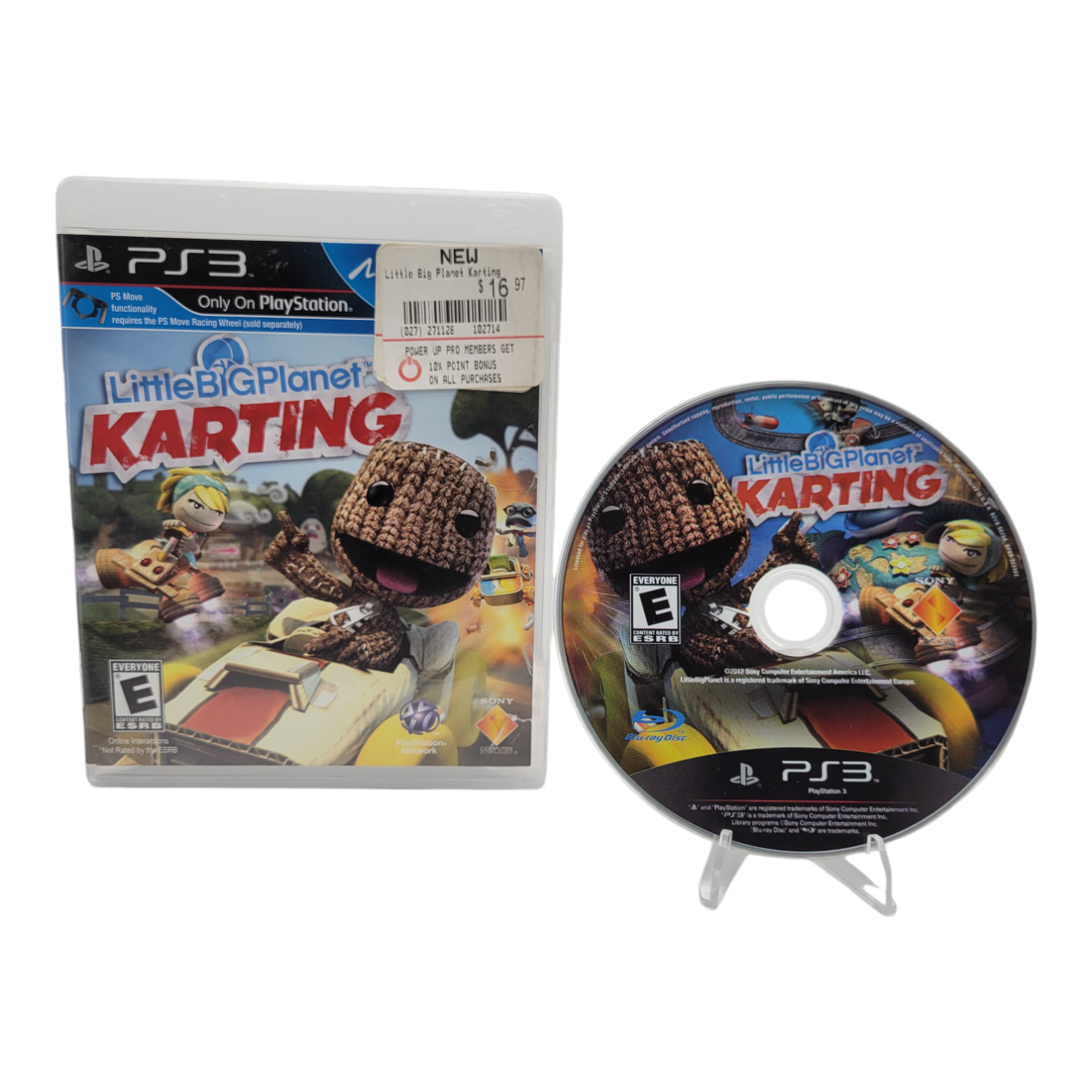 Sony LittleBigPlanet Karting Kart Racing PlayStation 3 2012 Game