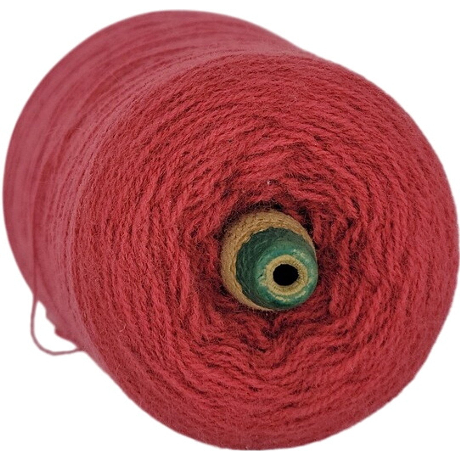 Vintage Templon Mid Rose Acrylic Weaving knitting Yarn Cone 2/24 Lot S-9577