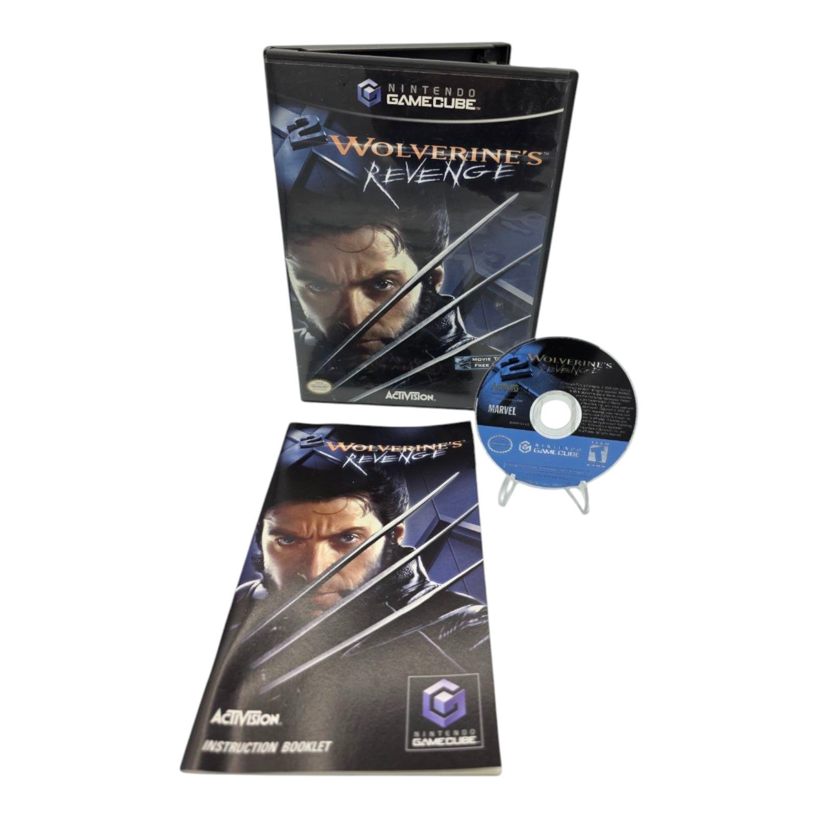 X2 Wolverines Revenge Nintendo GameCube Complete with Manual Tested 2003