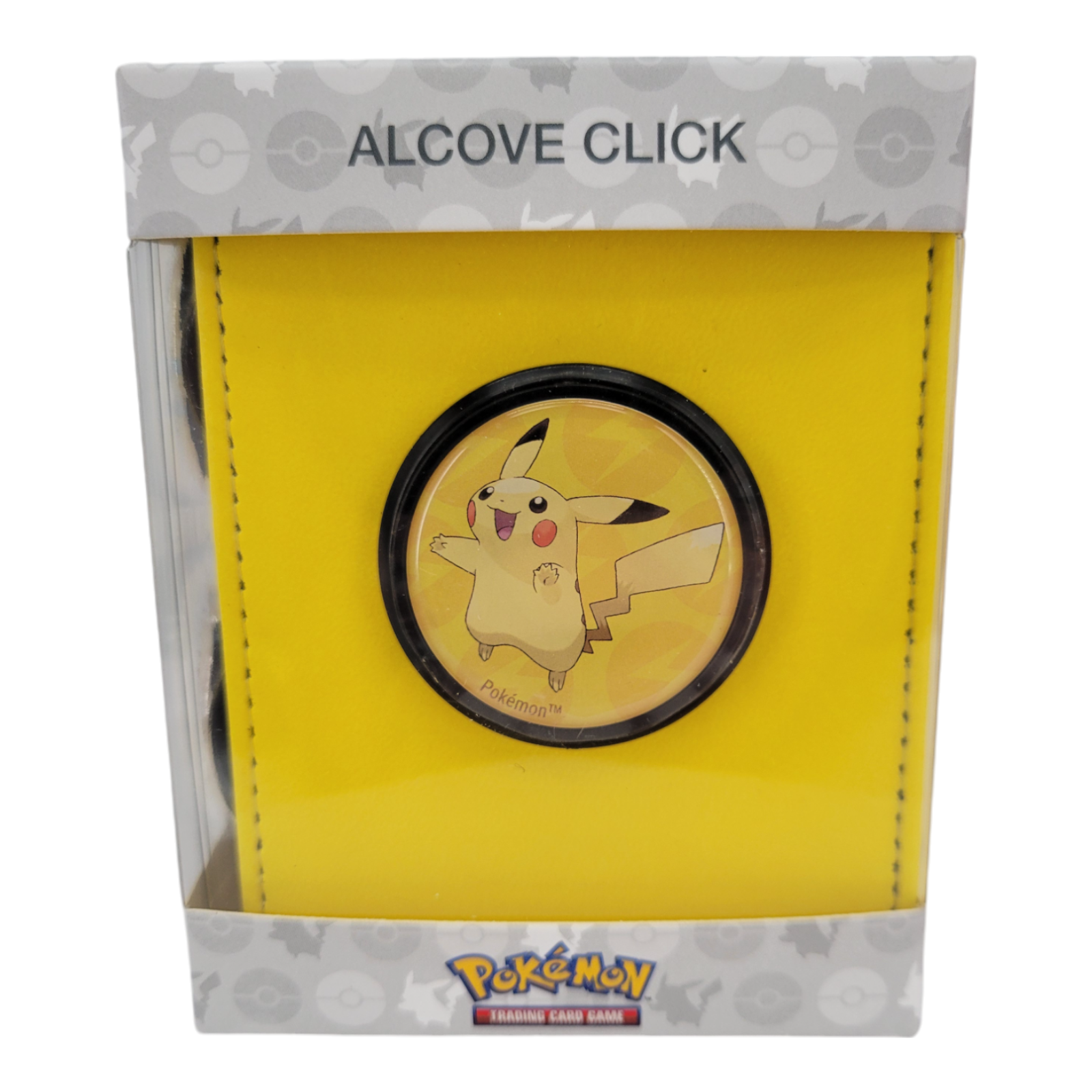 Ultra PRO Deck Box Alcove Click Pokémon Shimmering Skyline Yellow