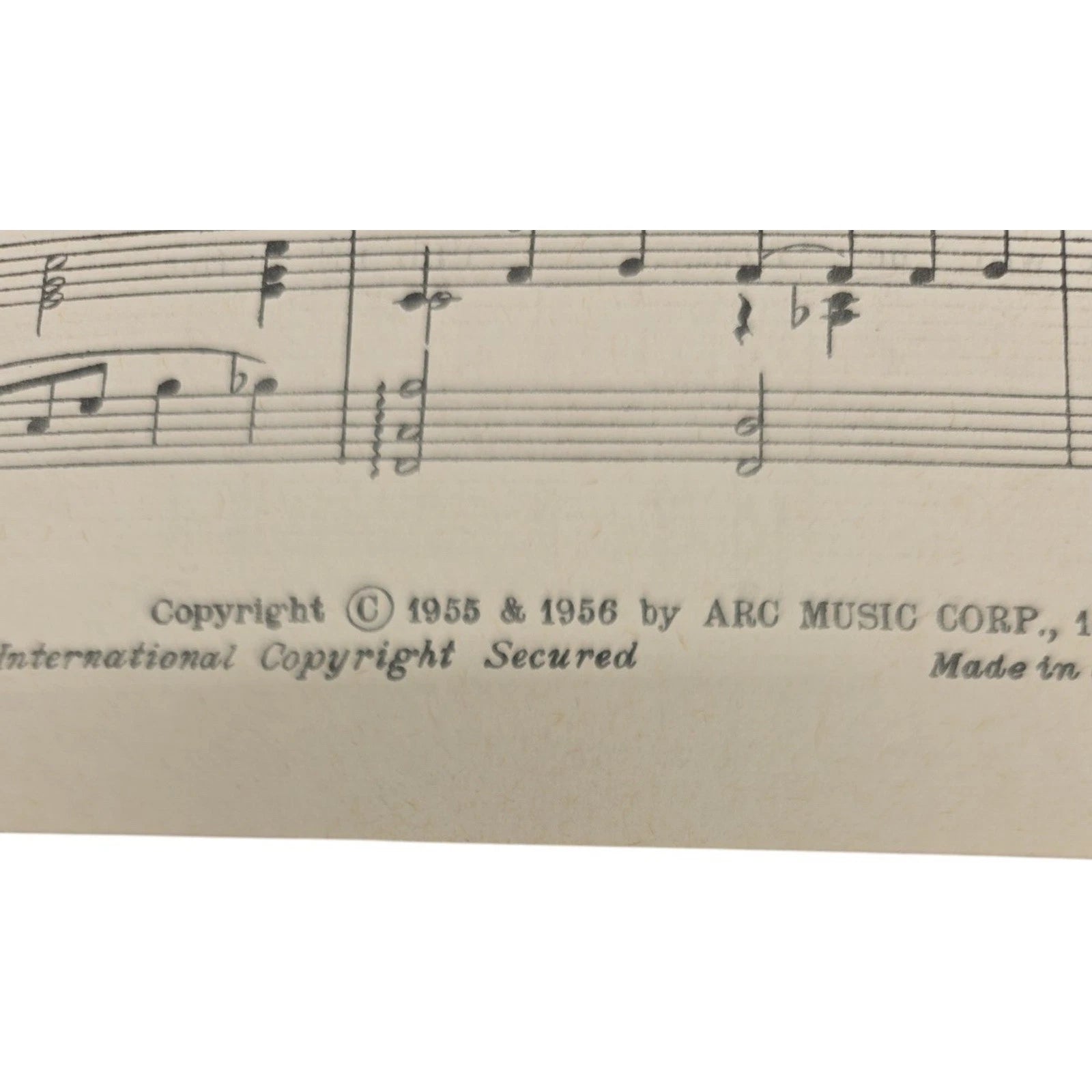 I’ll Be Home Recorded by Pat Boone 1956 Vintage Sheet Music Washington & Lewis