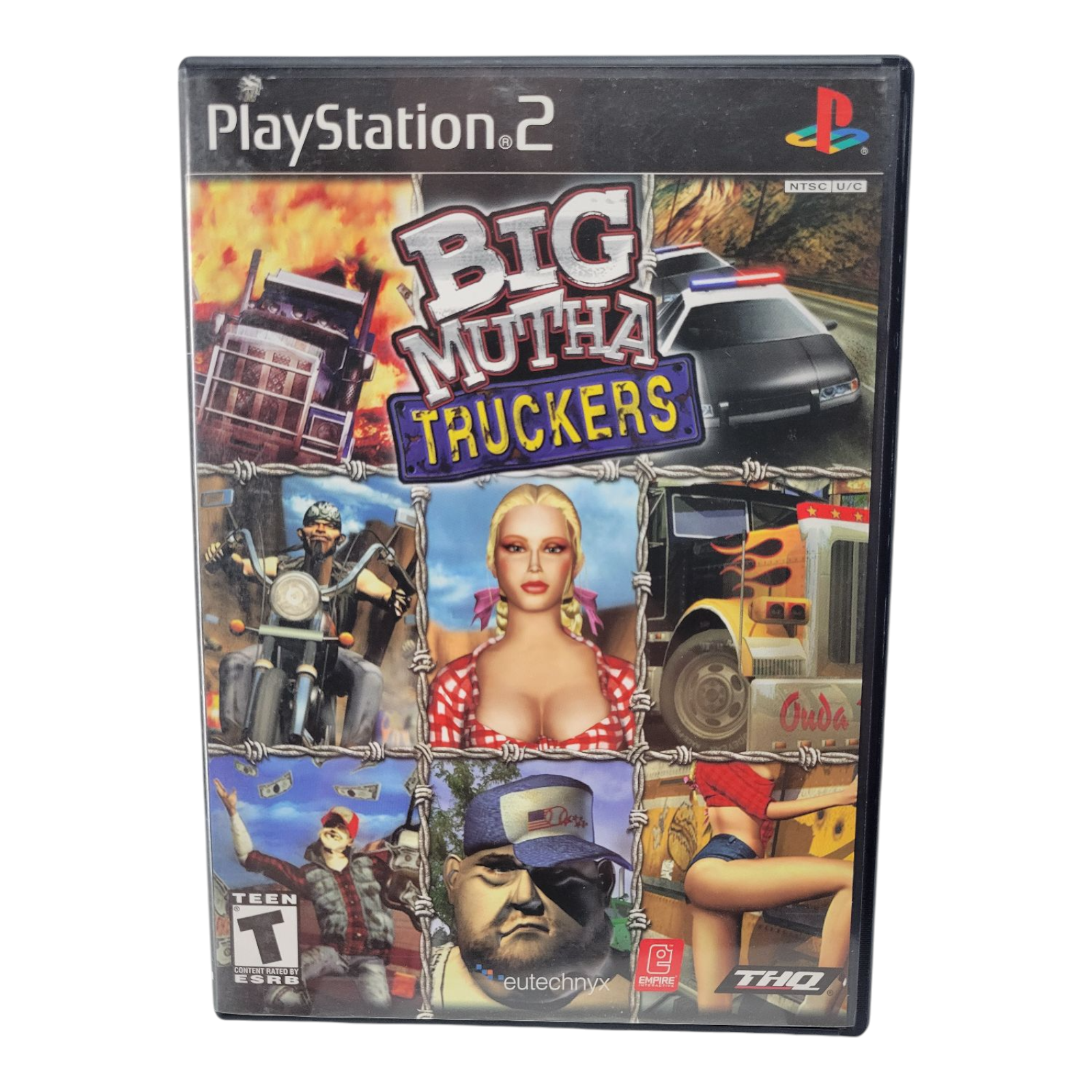 THQ Big Mutha Truckers PlayStation 2 Game Complete with Manual 2003