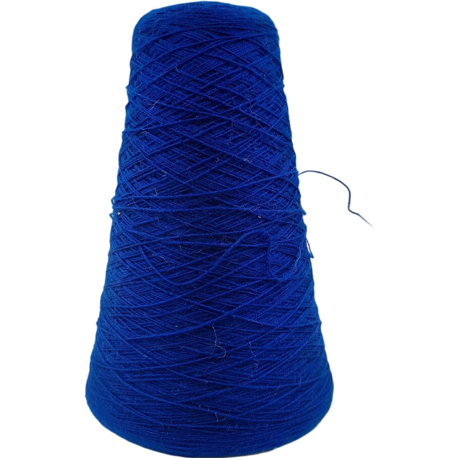 Vintage Pisgah Yarn 2/24 Dark Blue Weaving Knitting Yarn Cone 61-L Lot 3532