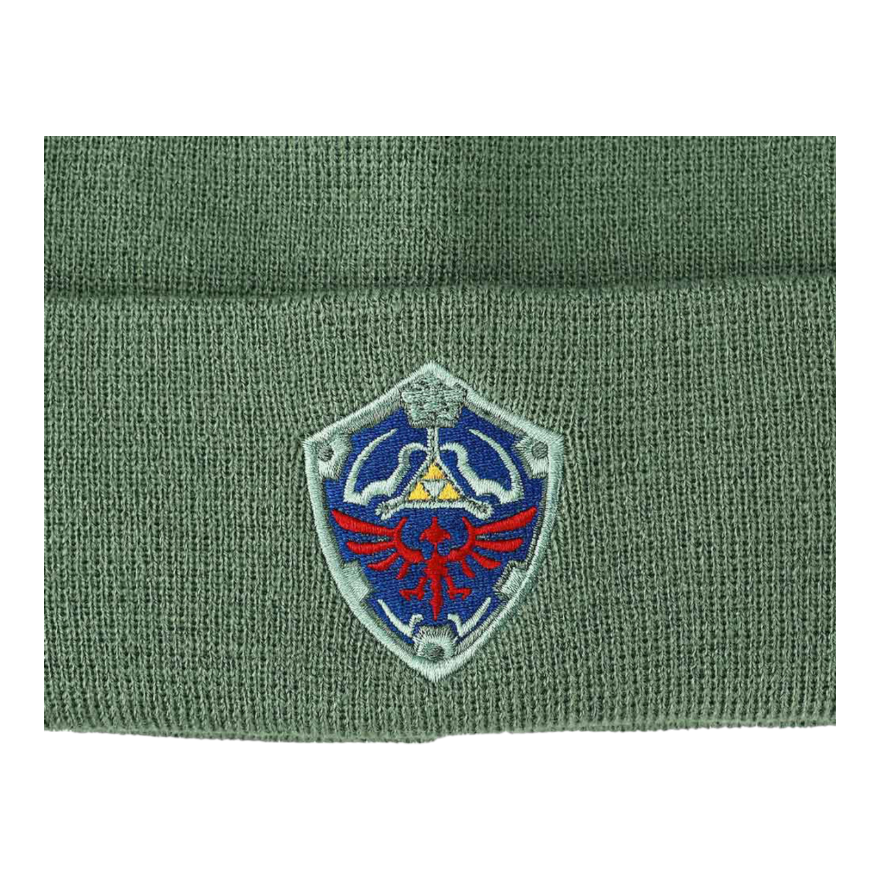 Bioworld The Legend of Zelda Hyrule Crest Cuff Beanie Green