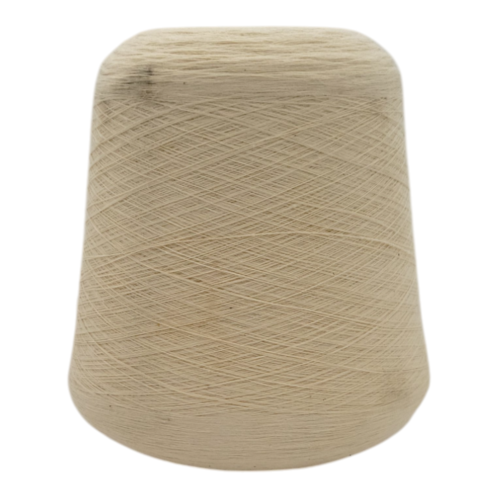 20/1 Beige CF & 70 Denier Lycra Yarn Cone Lot #1324