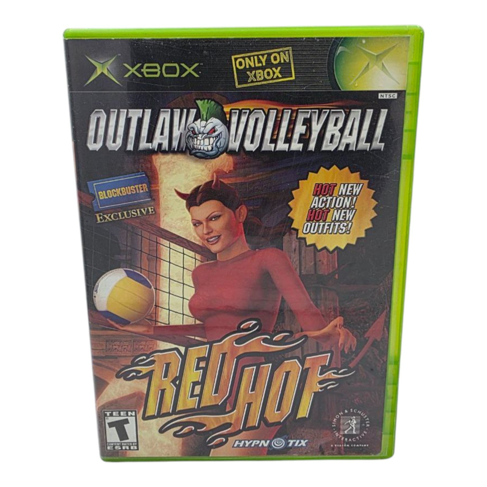 Xbox Outlaw Volleyball Red Hot Complete with Manual Tested 2003