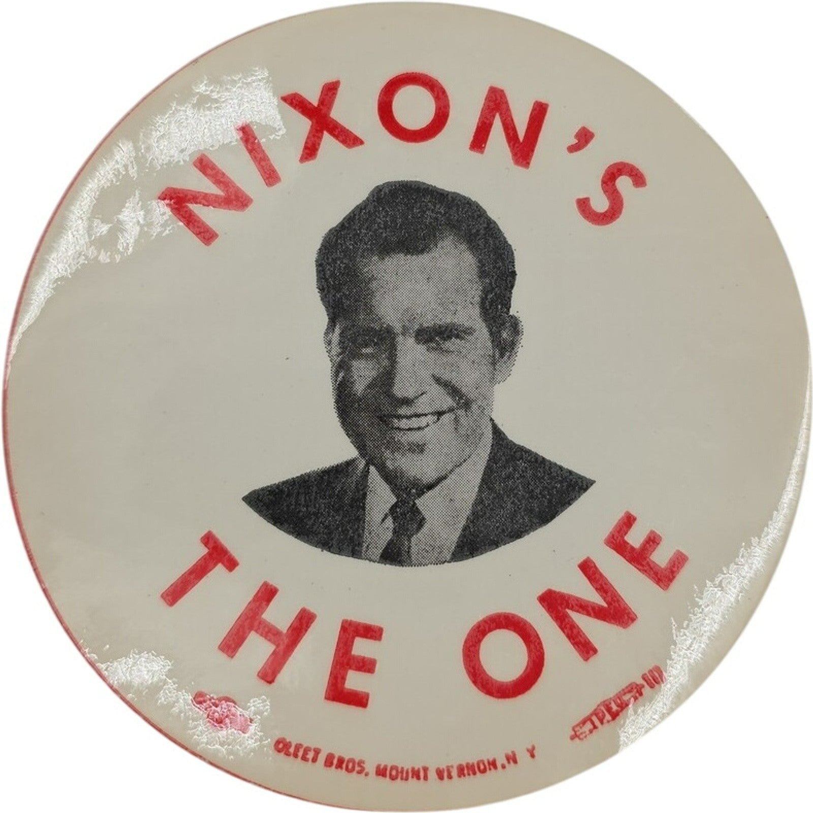 Vintage 1968 Richard Nixon Campaign Sticker Lot of 4