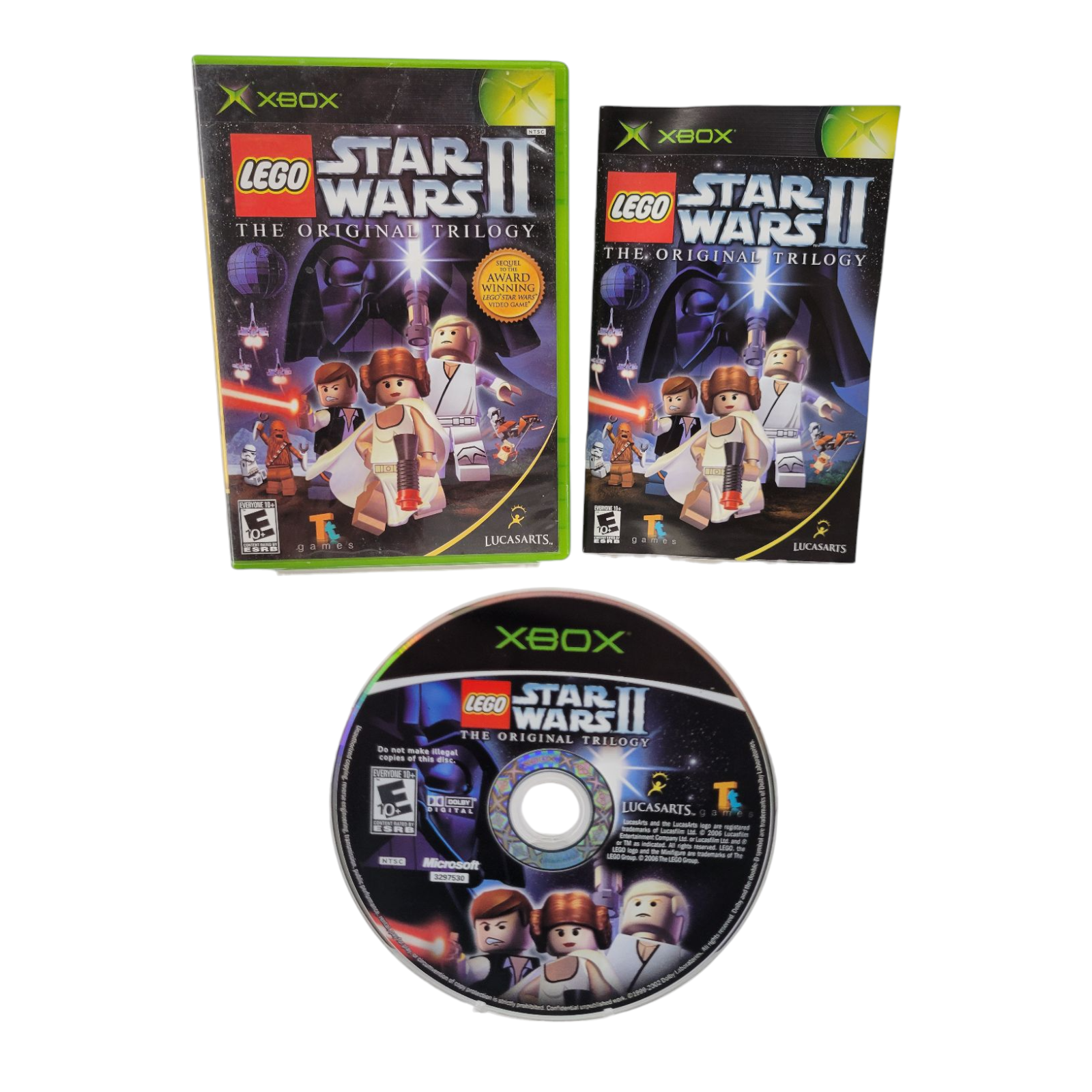 LEGO Star Wars II The Original Trilogy Xbox 2006 Complete