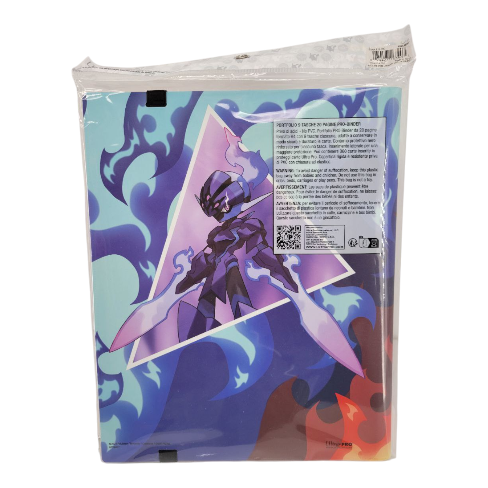 Ultra Pro 9 Pocket PRO Binder Armarouge and Ceruledge Pokémon Card Album