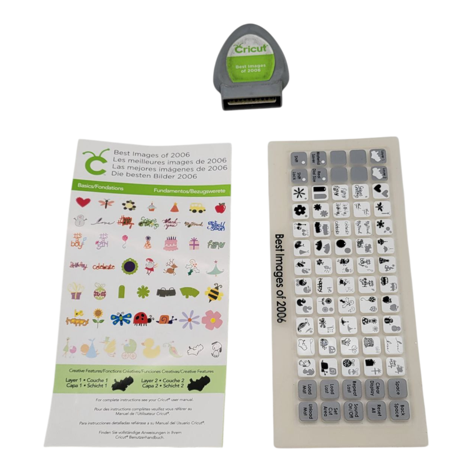 Cricut Best Images of 2006 Die Cut Cartridge 011774 for Crafts Scrapbooking