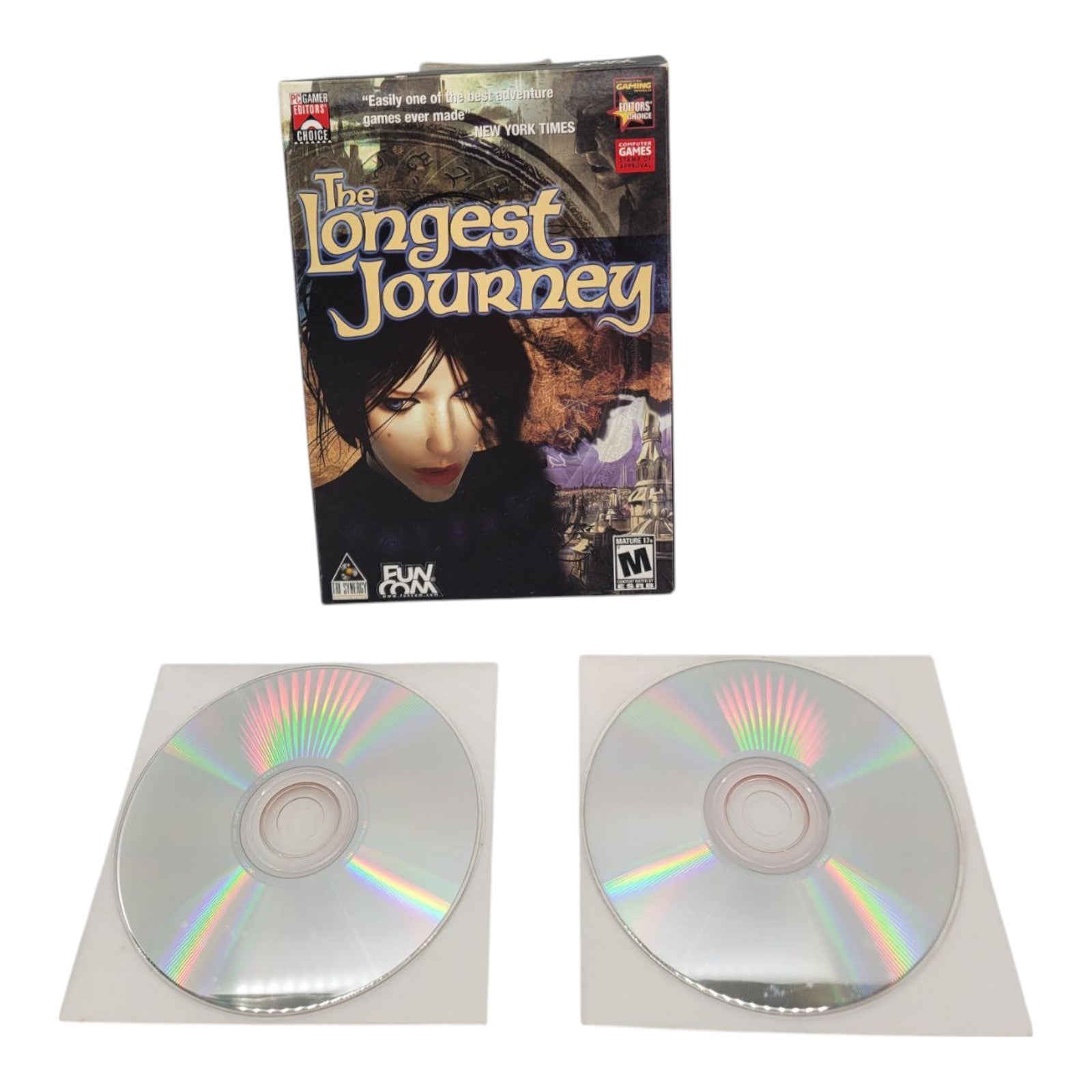 Funcom The Longest Journey PC CD ROM Game 95/98/ME/2000 XP 2004