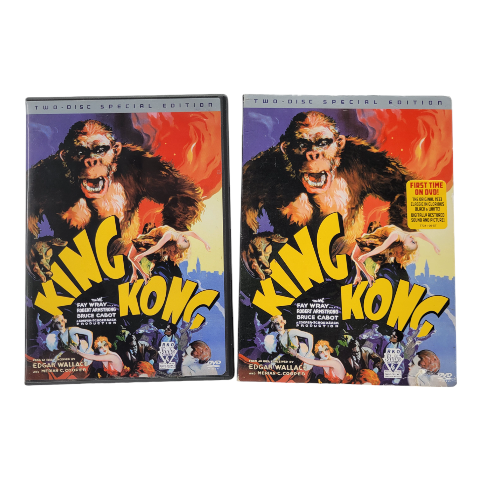 King Kong 1933 DVD Two-Disc Special Edition Classic Movie Warner Bros Restored