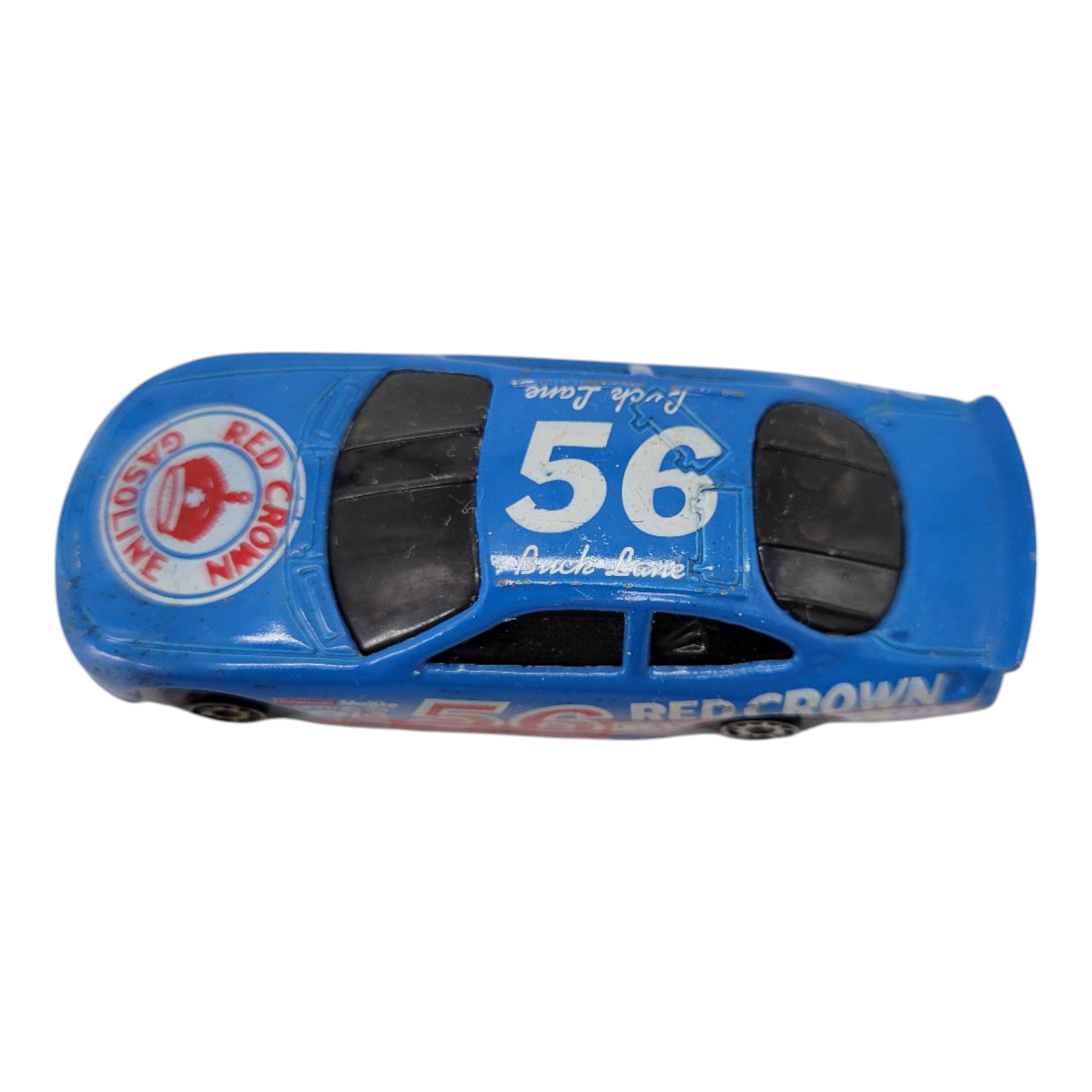 Maisto Red Crown Gasoline NASCAR Stock Car Diecast Blue #56 Buck Lane