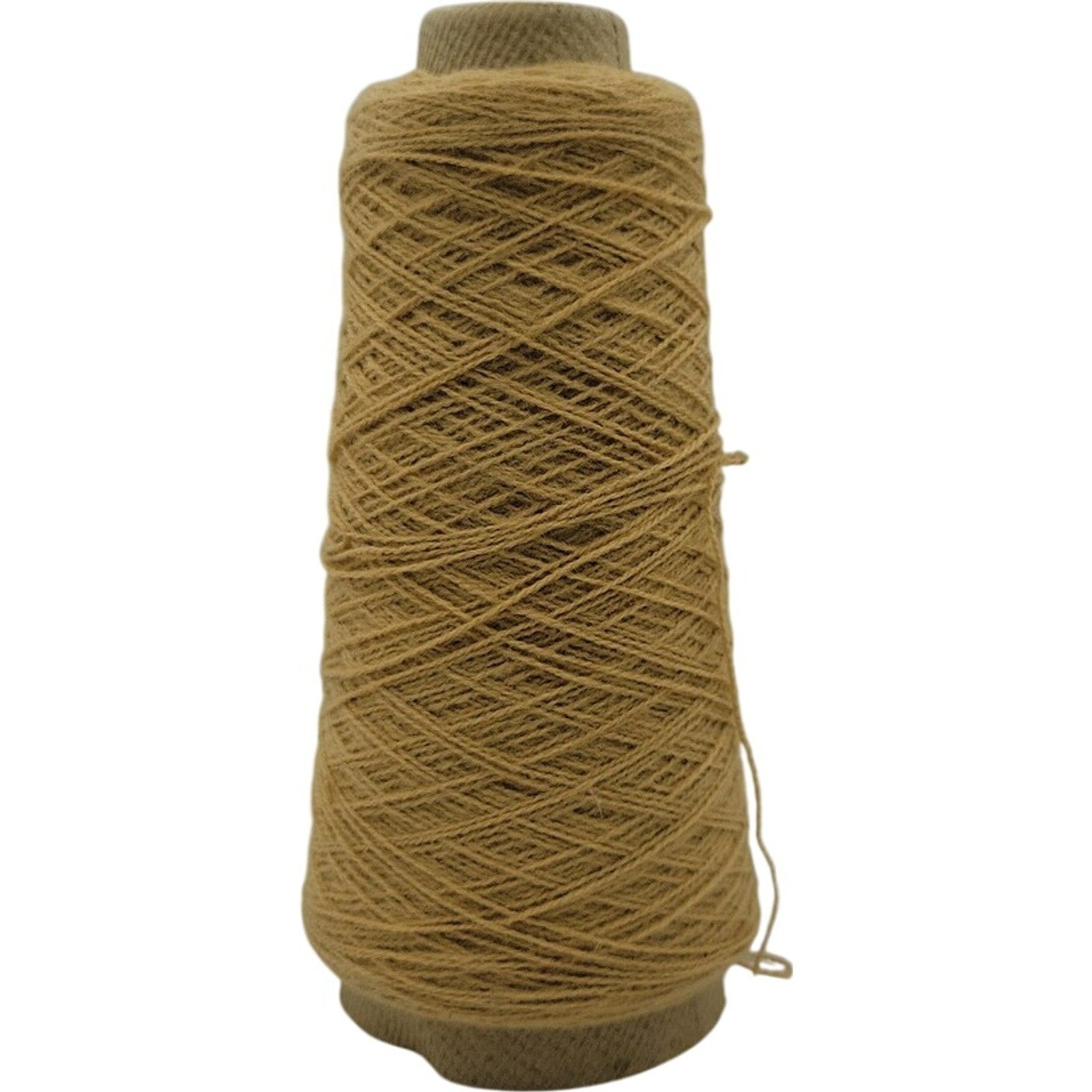 Vintage Spinnerin 2/24 Acrylic Cone Yarn Camel 25388