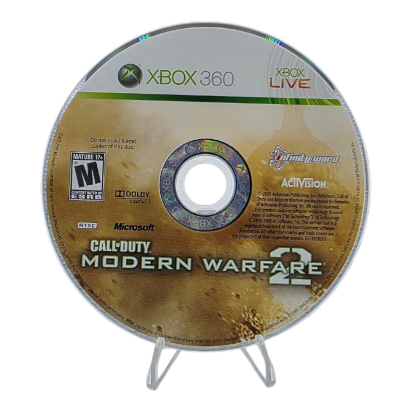 Xbox 360 Call of Duty Modern Warfare 2 Complete Platinum Hits