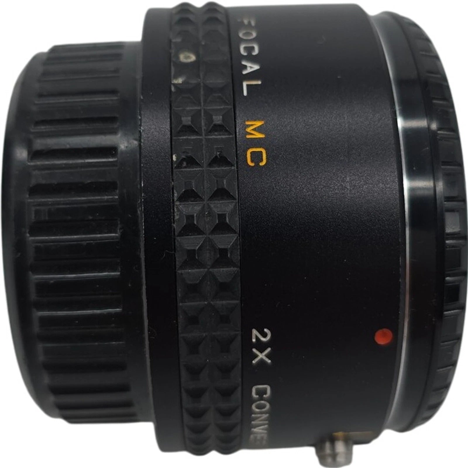 Focal MC 2X Teleconverter Lens for Pentax K Mount Japan w/ Front Rear Caps Case