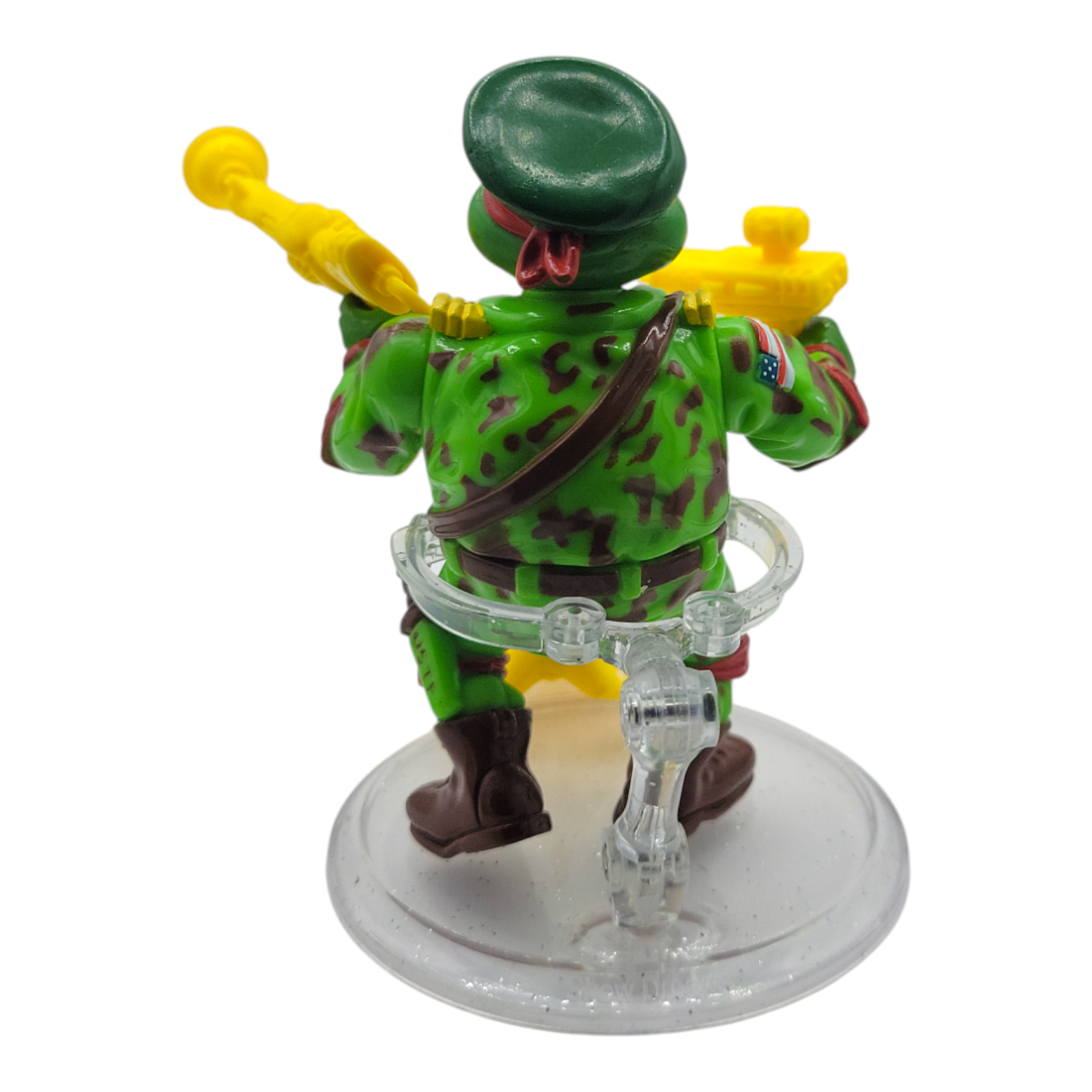 1991 Green Beret Raphael TMNT Teenage Mutant Ninja Turtles Playmates Vintage