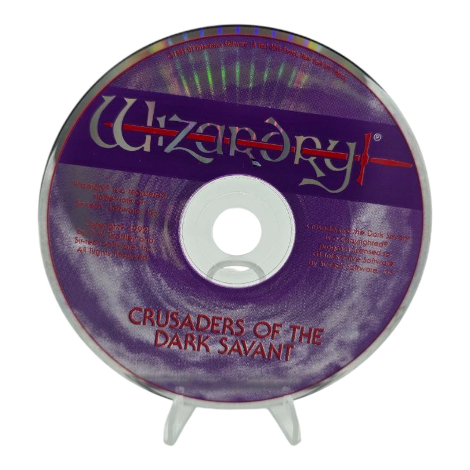 Wizardry Crusaders of the Dark Savant PC Game Complete with Manual Tested 1992