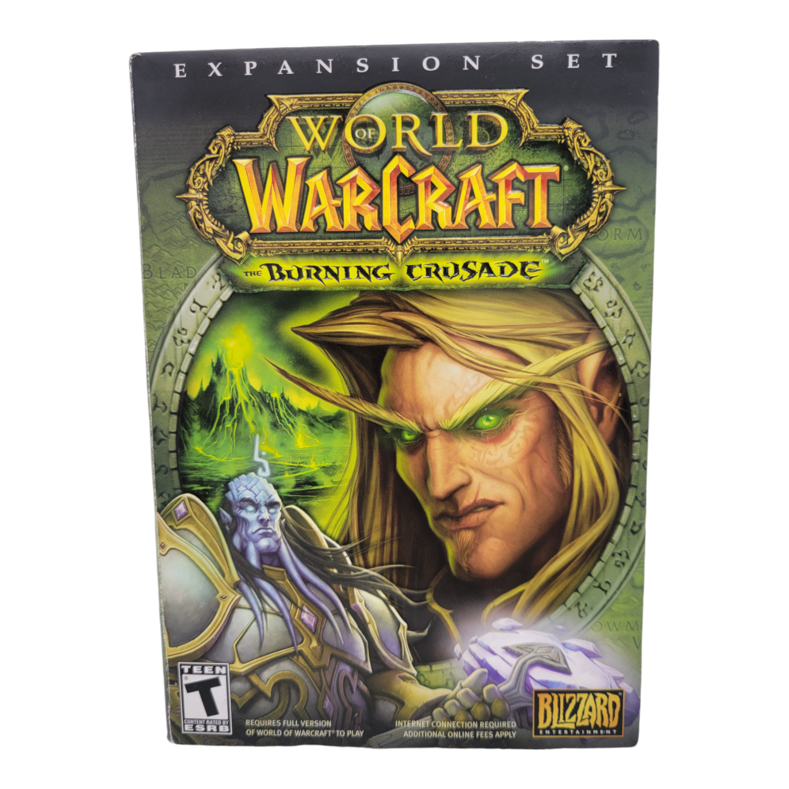 Blizzard 2007 World of Warcraft The Burning Crusade Expansion Set 4 Discs