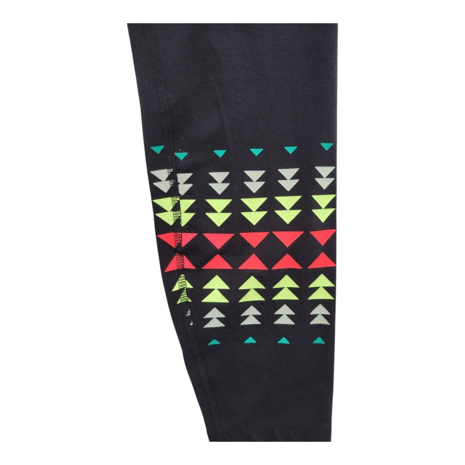 Nike N7 Womens Leggings Black Multicolor Tribal Pattern Athletic Pants XL