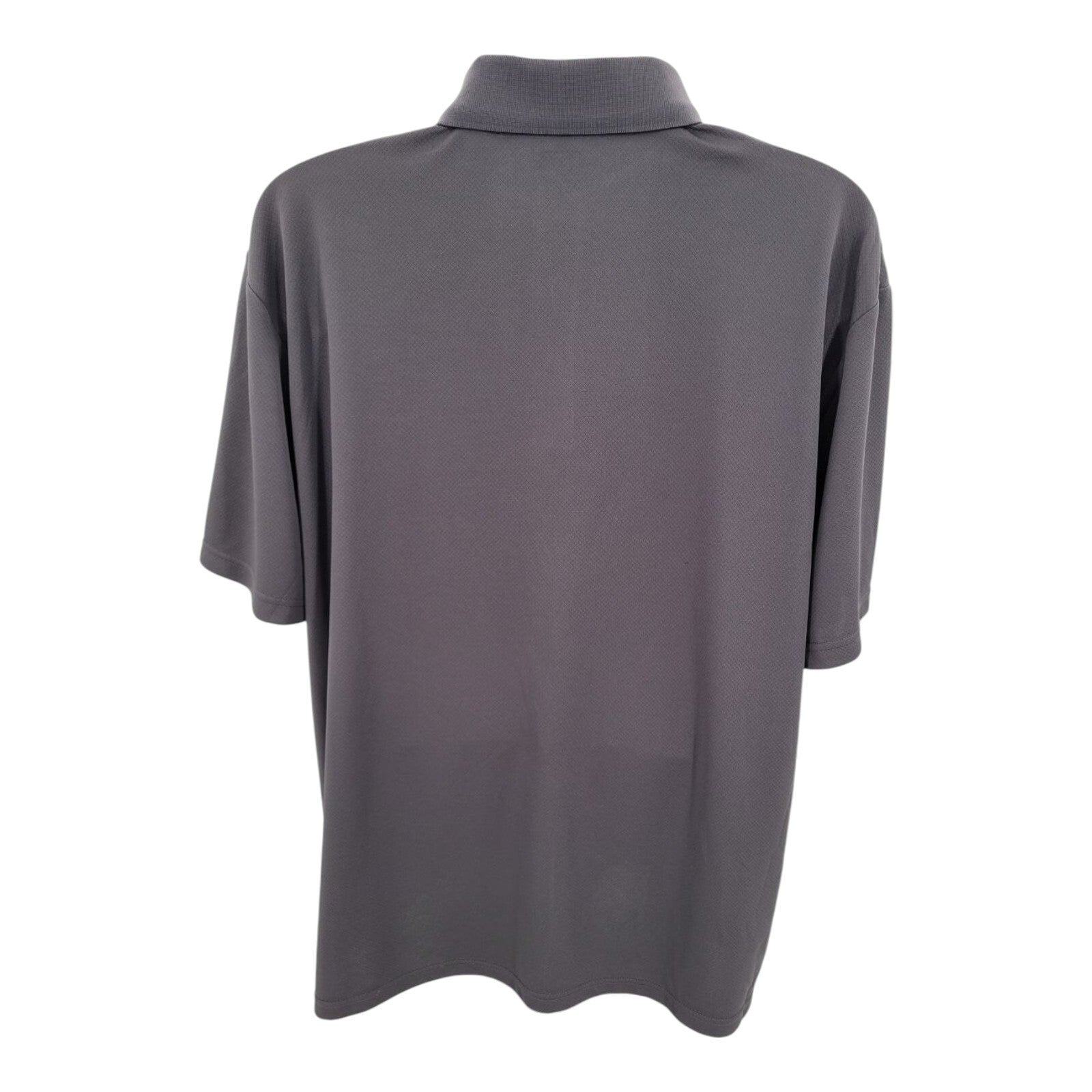 Pro Tour Air Play Gray Polyester Short Sleeve Golf Polo Shirt Size 2XL