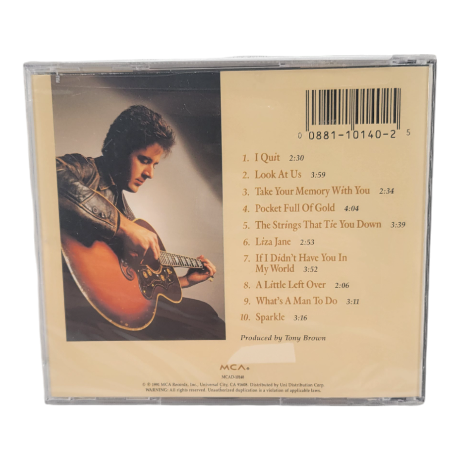 Vince Gill Pocket Full of Gold CD 1991 MCA Records