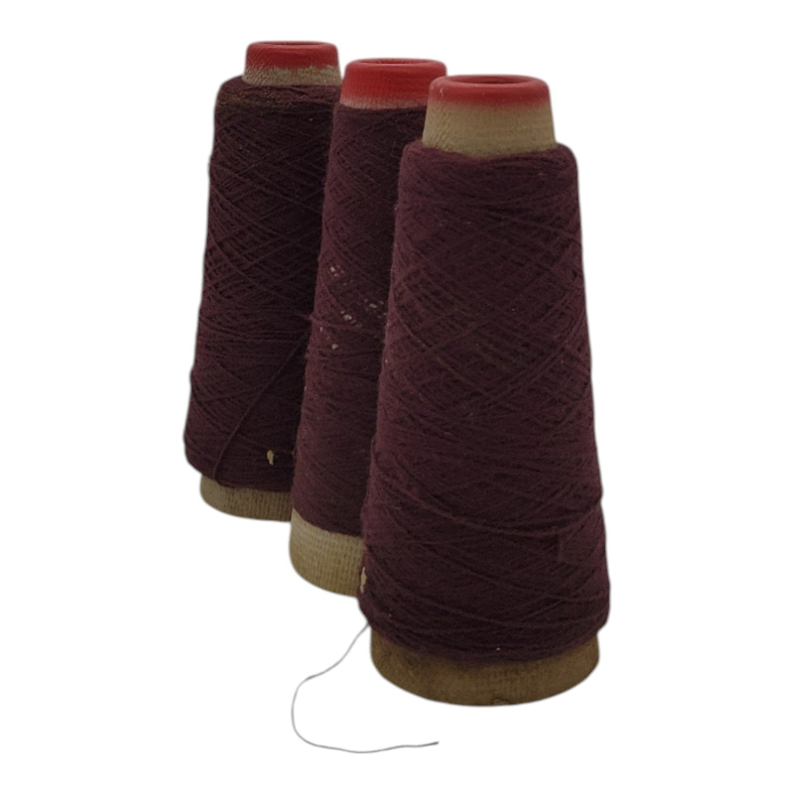 Vintage J P Stevens Stanley Plant 2/29 Blend 23 Yarn cone Acrylic Lot of 3