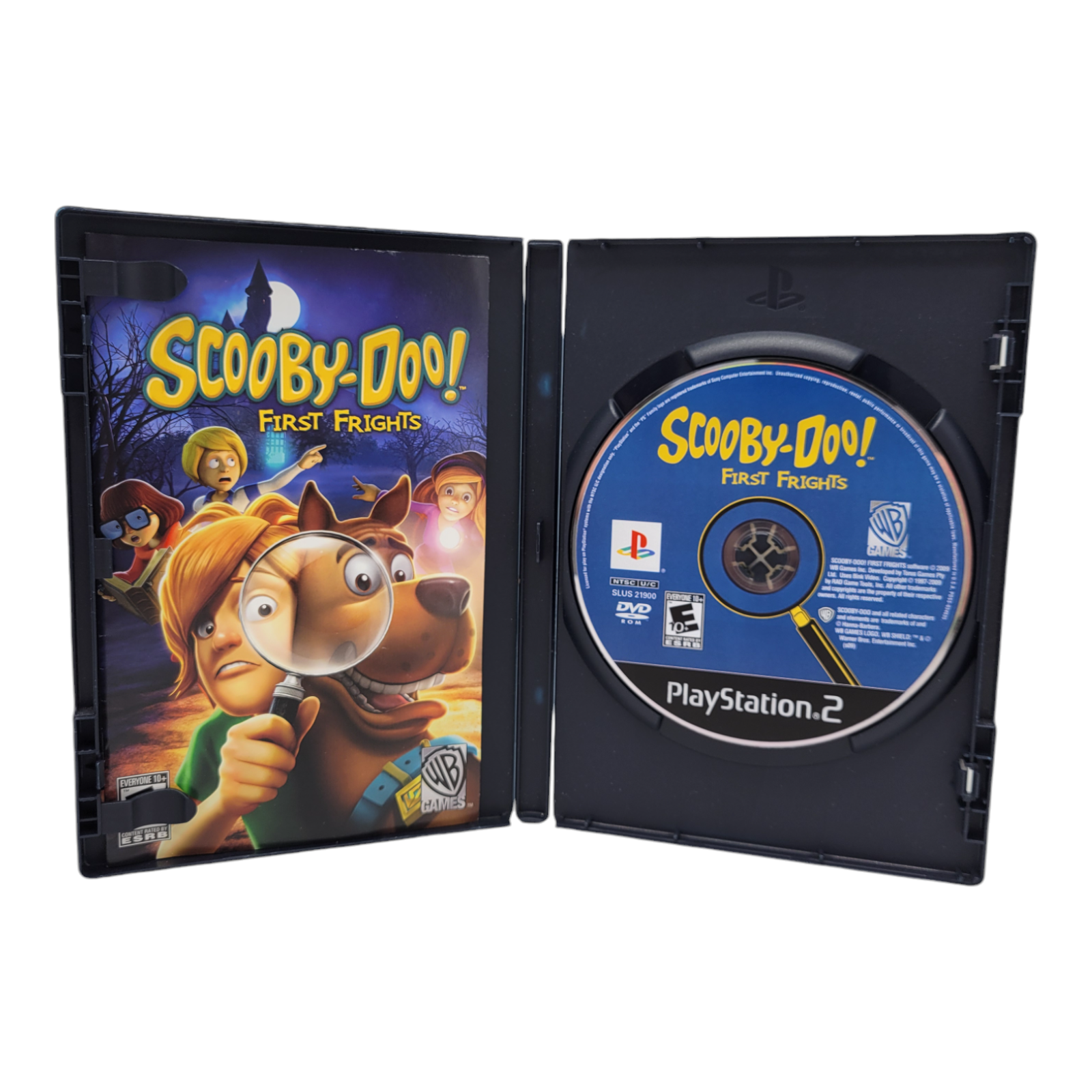 WB Games Scooby-Doo First Frights PlayStation 2 PS2 2009 Mystery Game