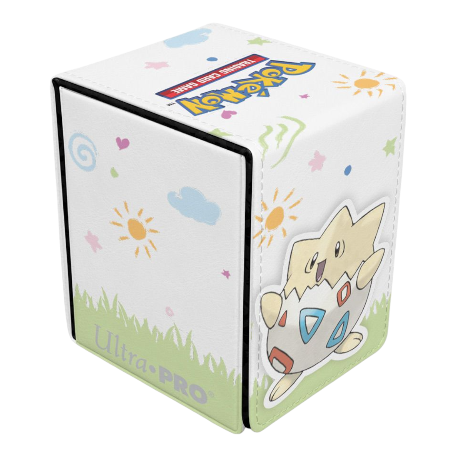 Ultra PRO Alcove Flip Deck Box Pokémon Togepi Magnetic Closure 100 Double Sleeve