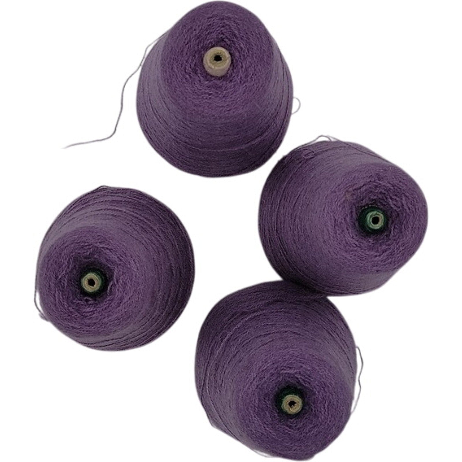 Vintage Templon 2/24 O/N Lavender Heather Cone Yarn Knitting S-78426 Lot of 4