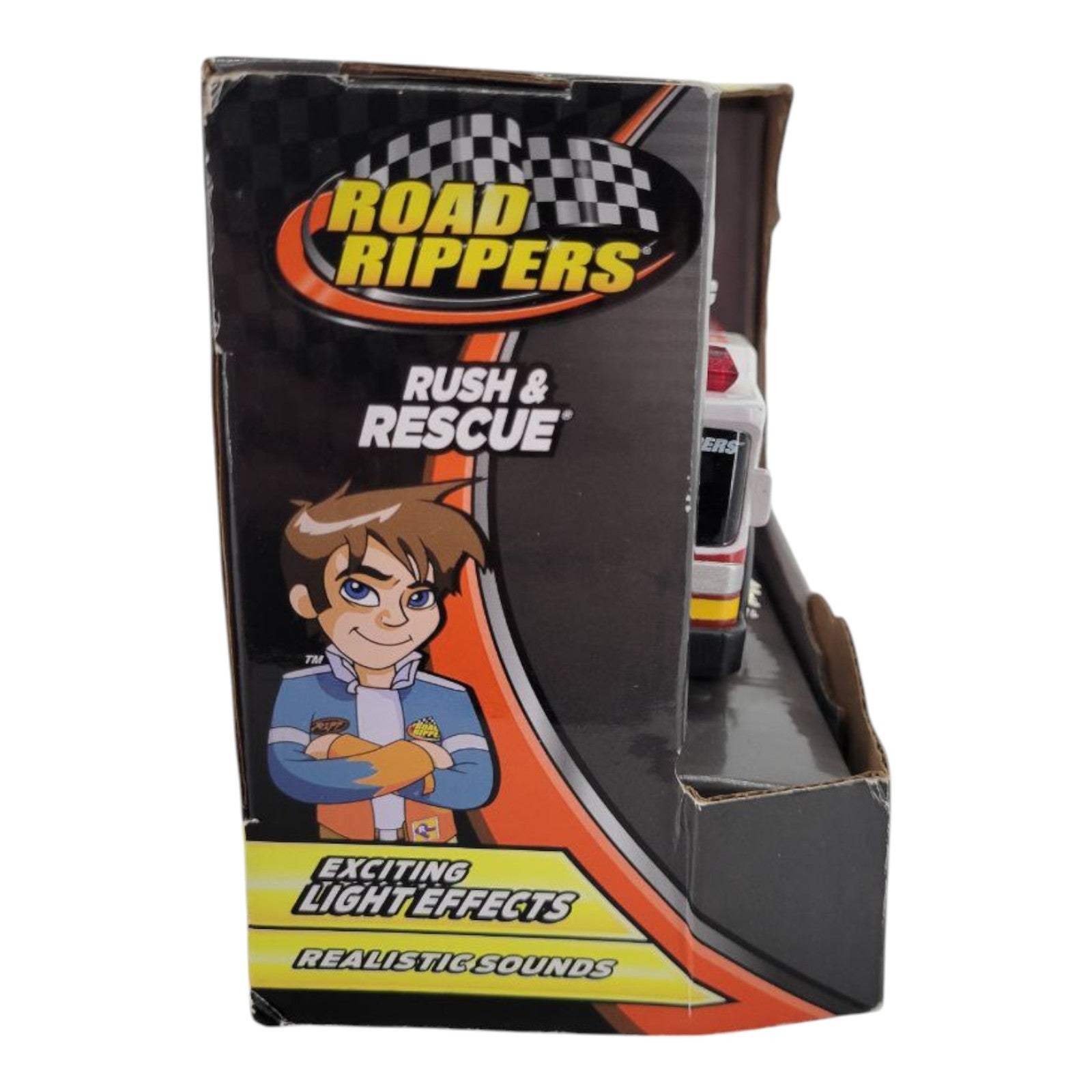 Road Rippers Rush & Rescue Fire Truck 26 Lights Sounds Toy State 2013