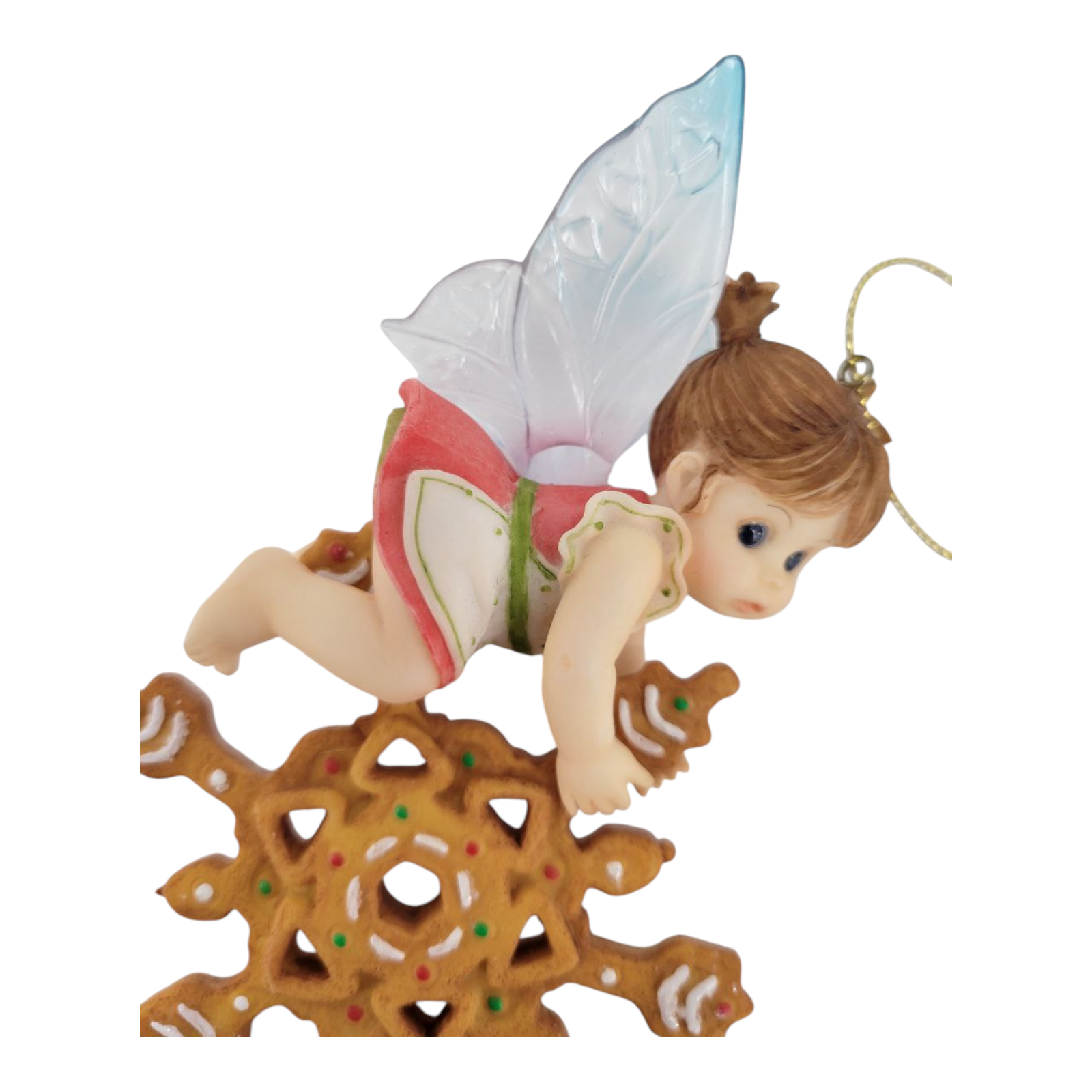 Enesco My Little Kitchen Fairies Snowflake Cookie Fairie Ornament 2007