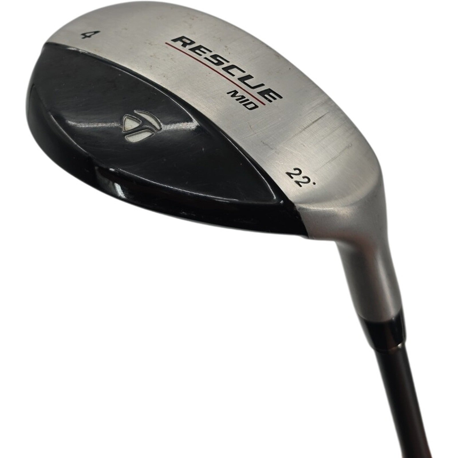 TaylorMade Rescue Mid 4 Hybrid 22° R-Flex RH Graphite Shaft Original Grip 40”