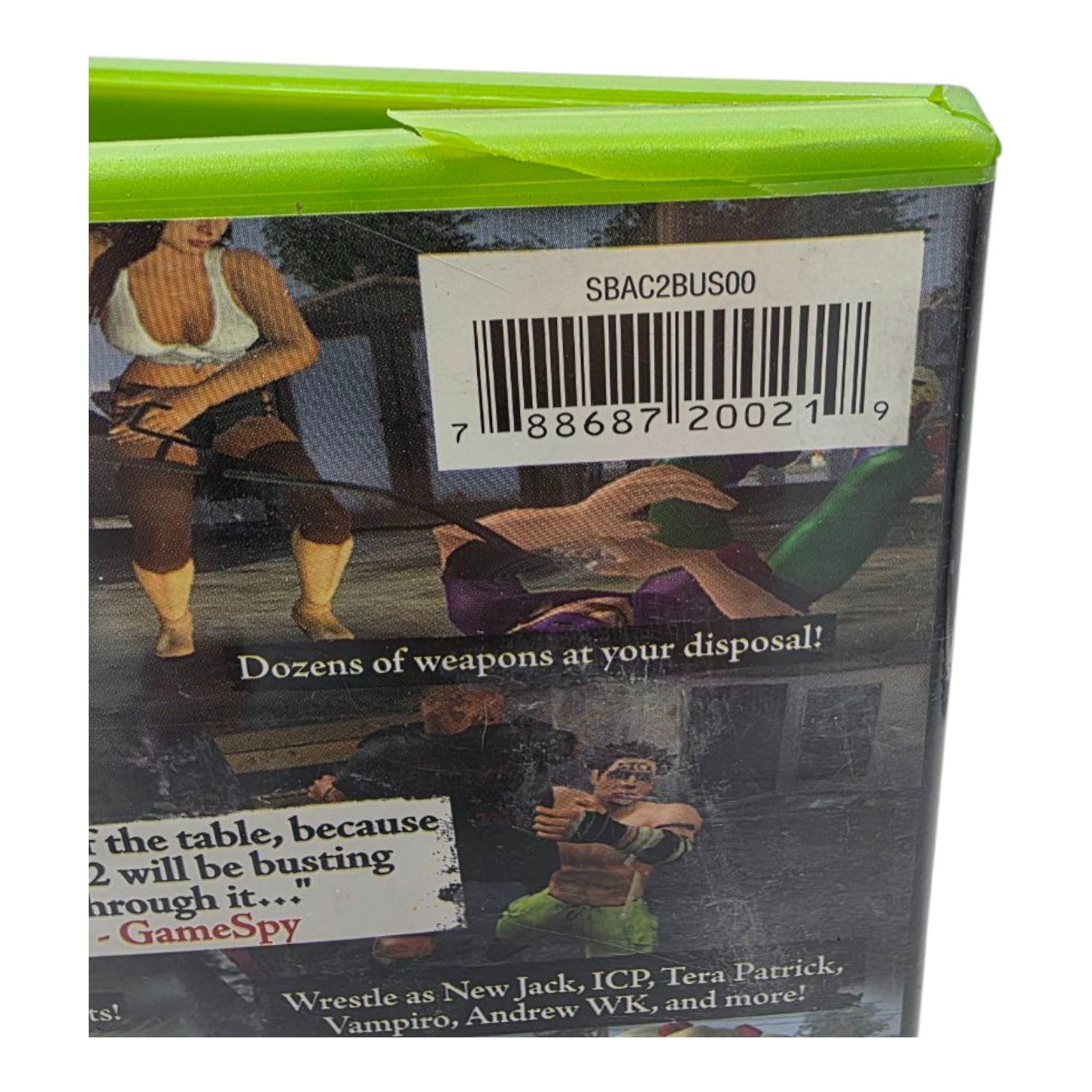 Backyard Wrestling 2: There Goes the Neighborhood Xbox 2004 Complete CIB