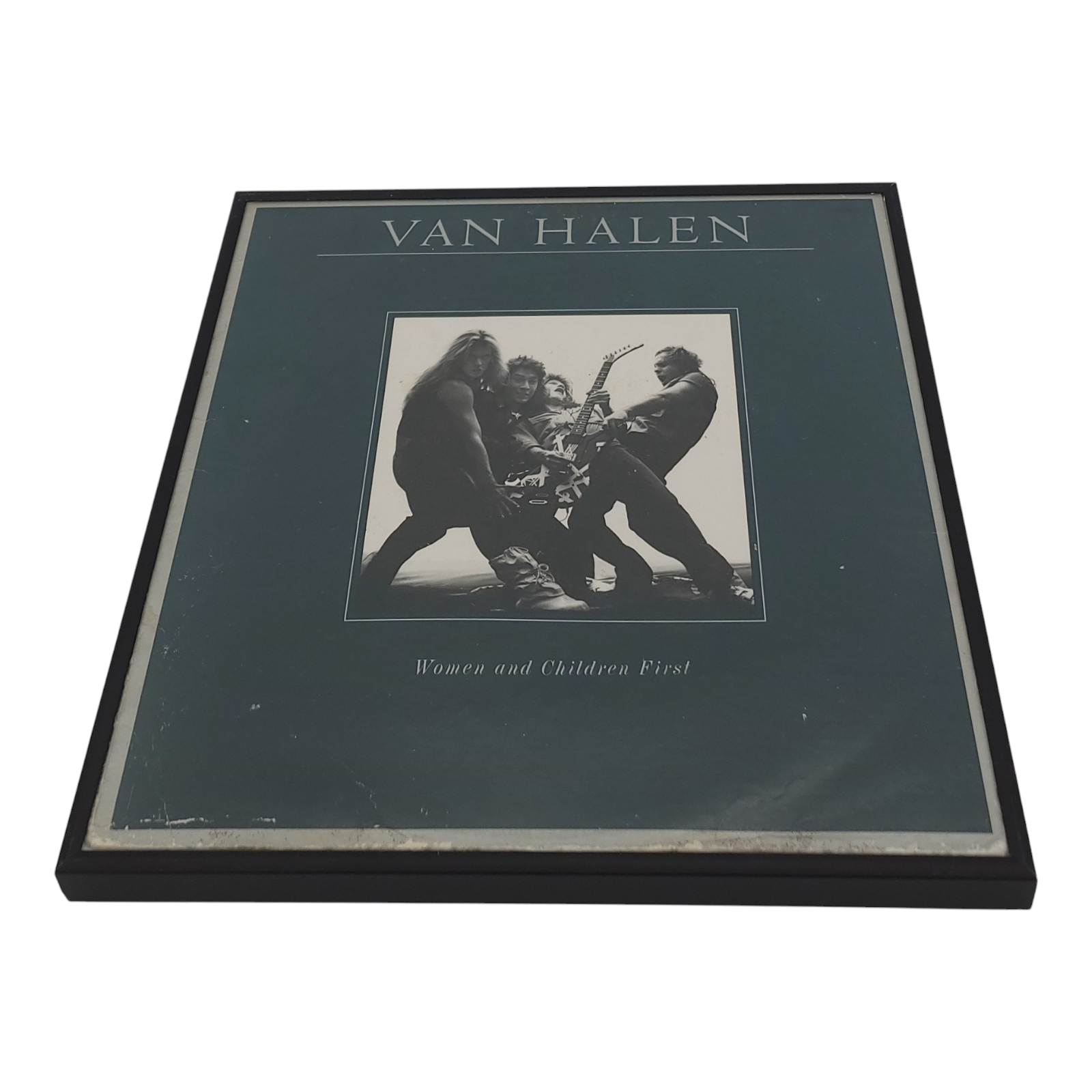 Vintage Six Framed Van Halen Album Covers