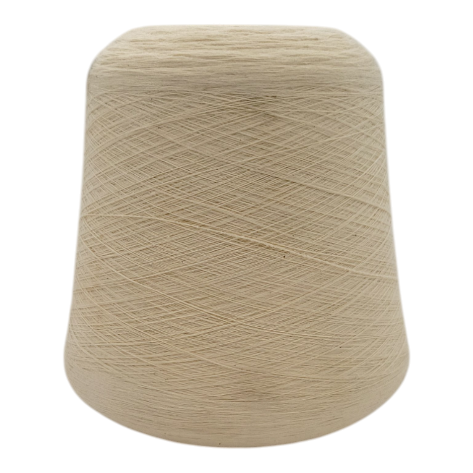 20/1 Beige CF & 70 Denier Lycra Yarn Cone Lot #1324