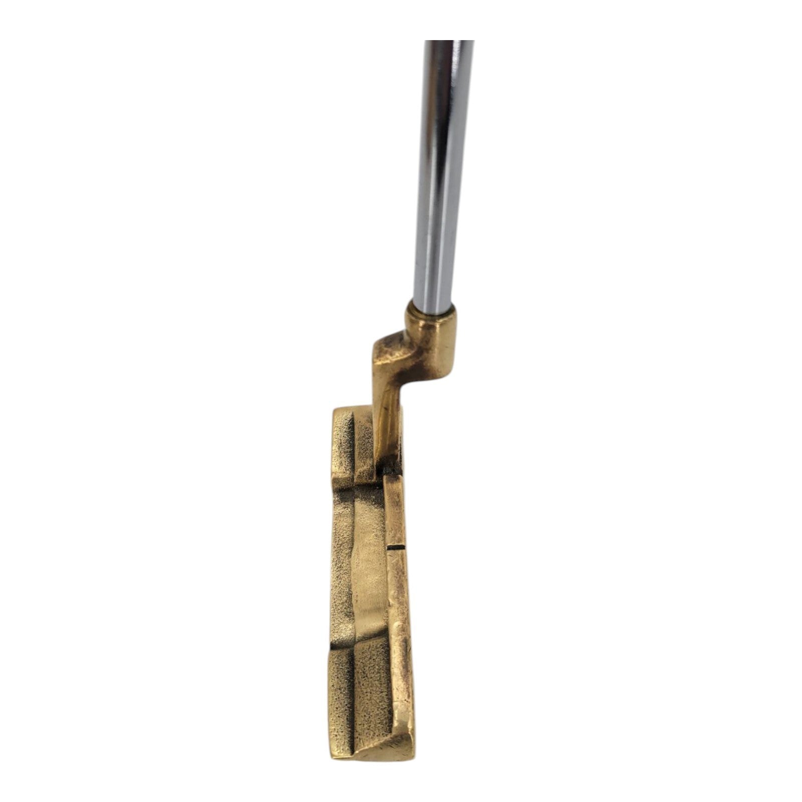 Austads APO4 Brass Blade Putter Golf Club Steel Shaft Mens RH 35"