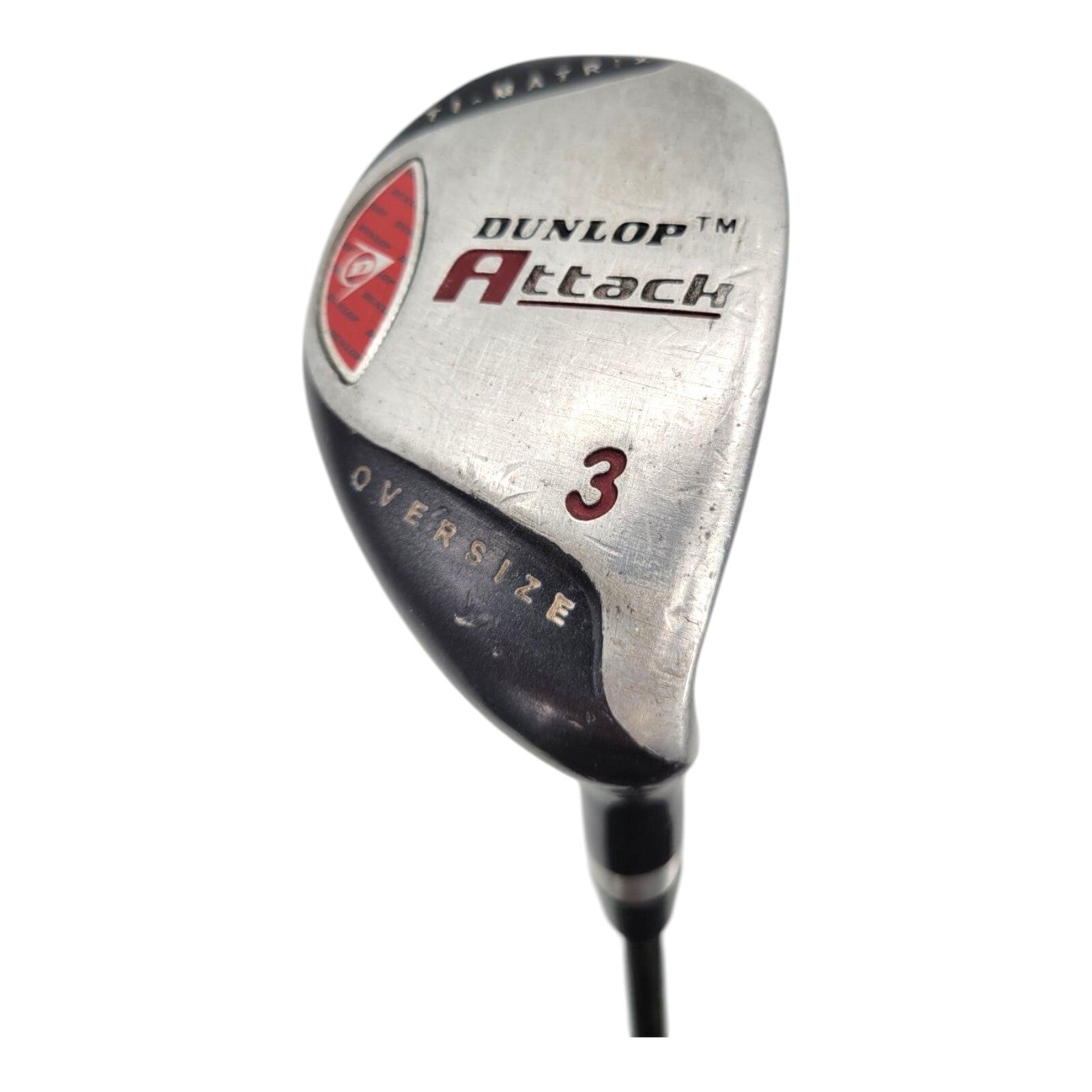 Dunlop Attack TI Matrix Oversize 3 Fairway Wood Golf Club Steel Shaft RH 41"
