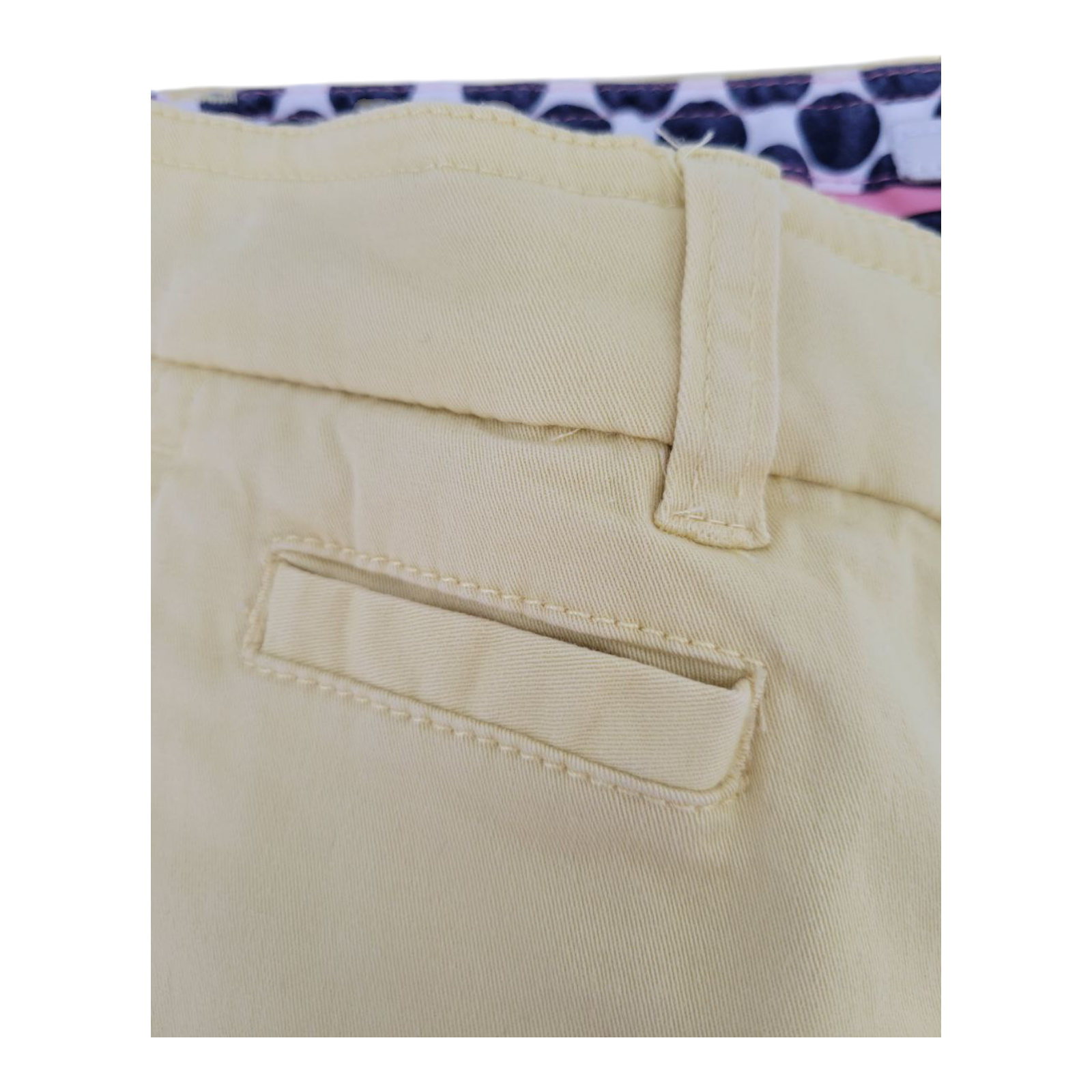Boden Womens Yellow Chino Pants Straight Leg US 4L UK 8L