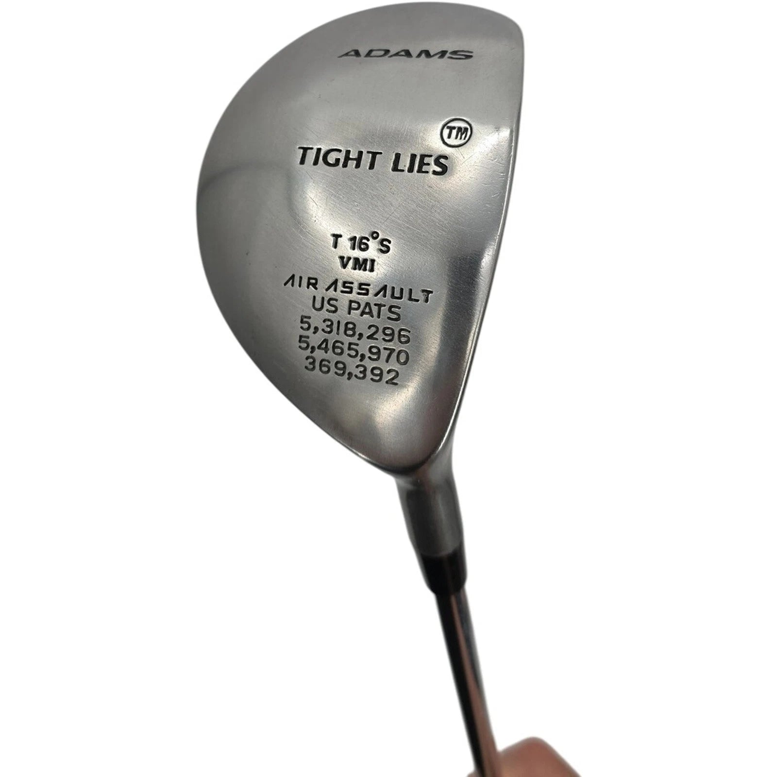 Adams Golf Tight Lies Driver Golf Club RH Men’s Steel Shaft And Razor Grip 43”