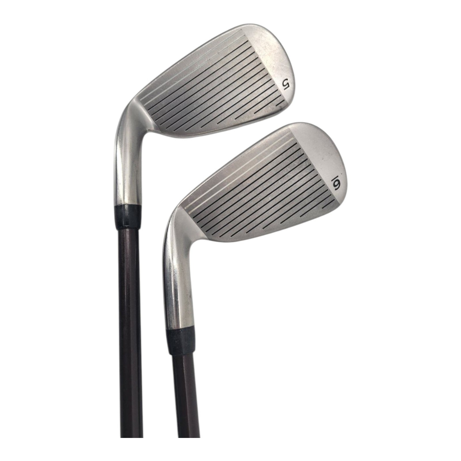 TaylorMade Burner Firesole RH Irons 5 & 6 R-80 Graphite 2 Club Bundle