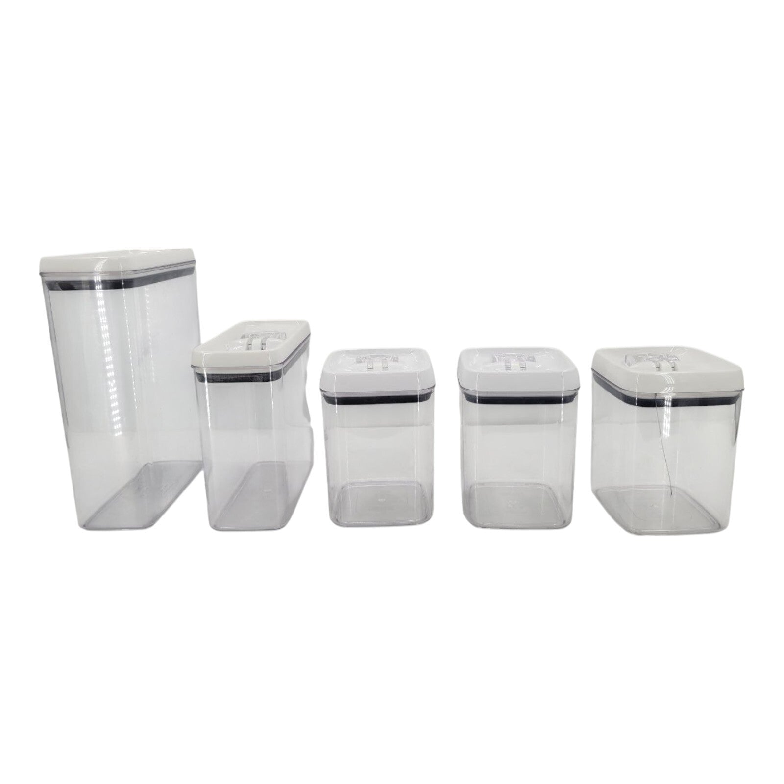 Better Homes & Garden 5 Piece Airtight Food Storage Container Set Flip Lock Lids