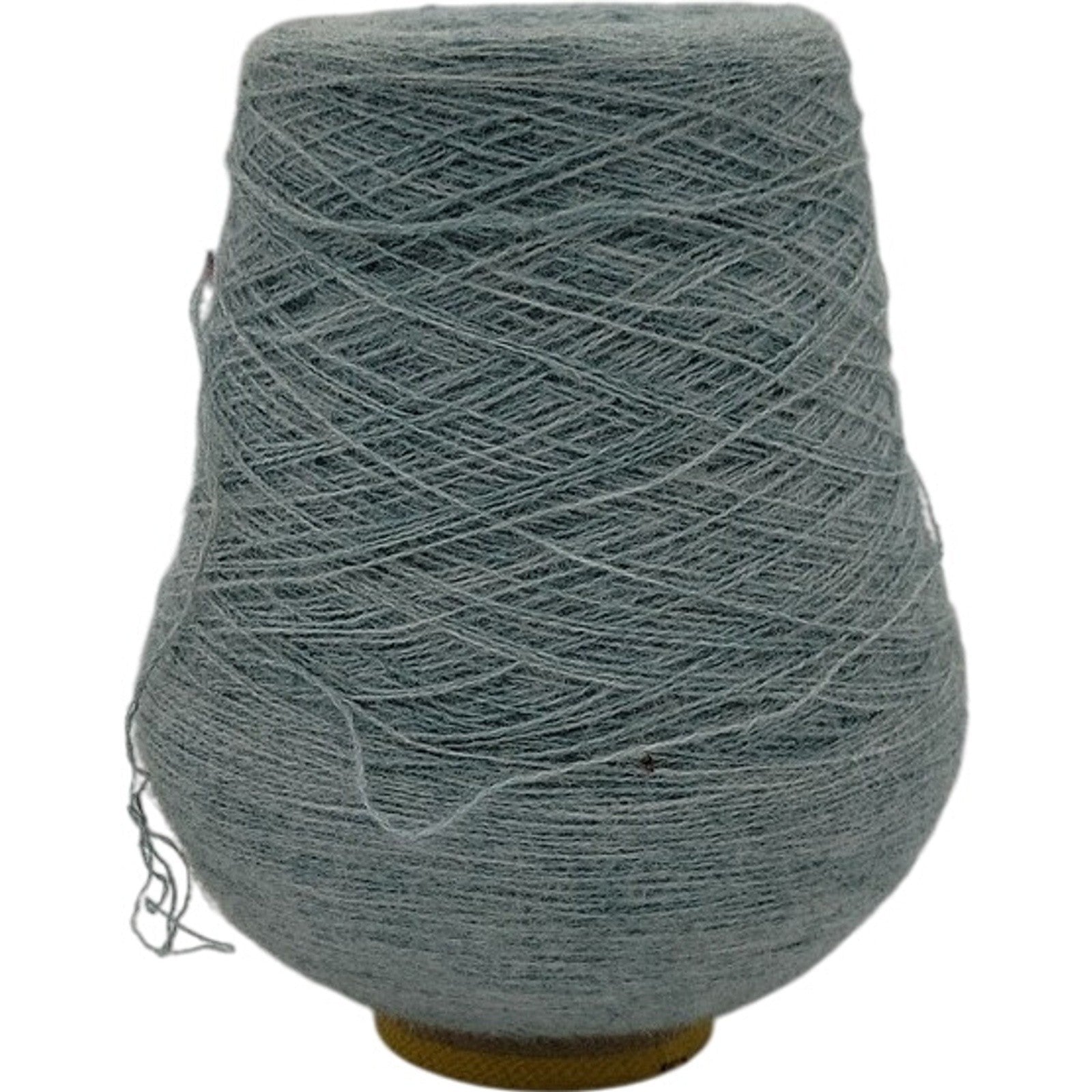 Vintage Teal 2/24 Fine Weaving Yarn Cone Lot 2177 TT Color 39987