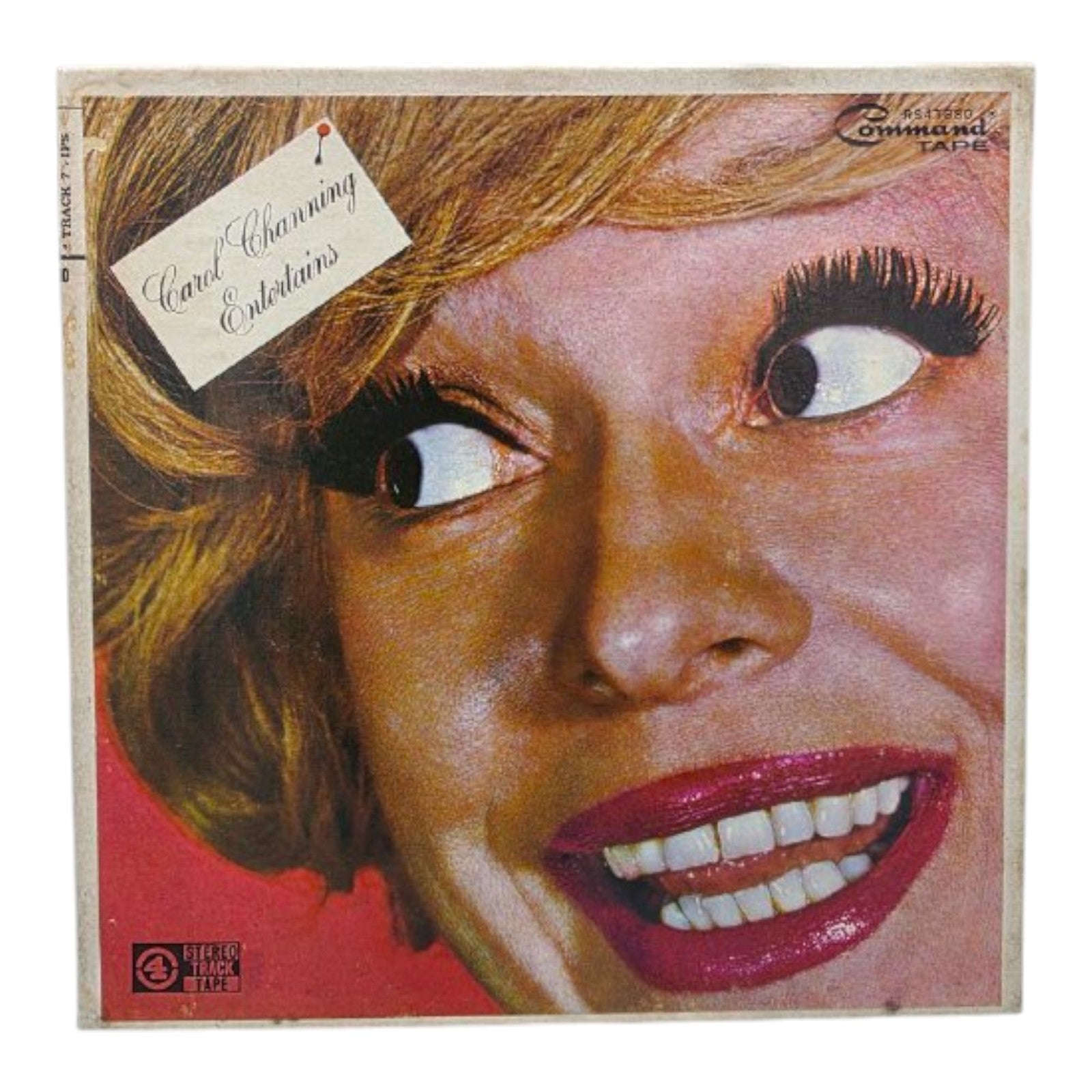 Carol Channing Entertains Reel to Reel Tape 7 1/2 IPS 4 Track RS 4T 880