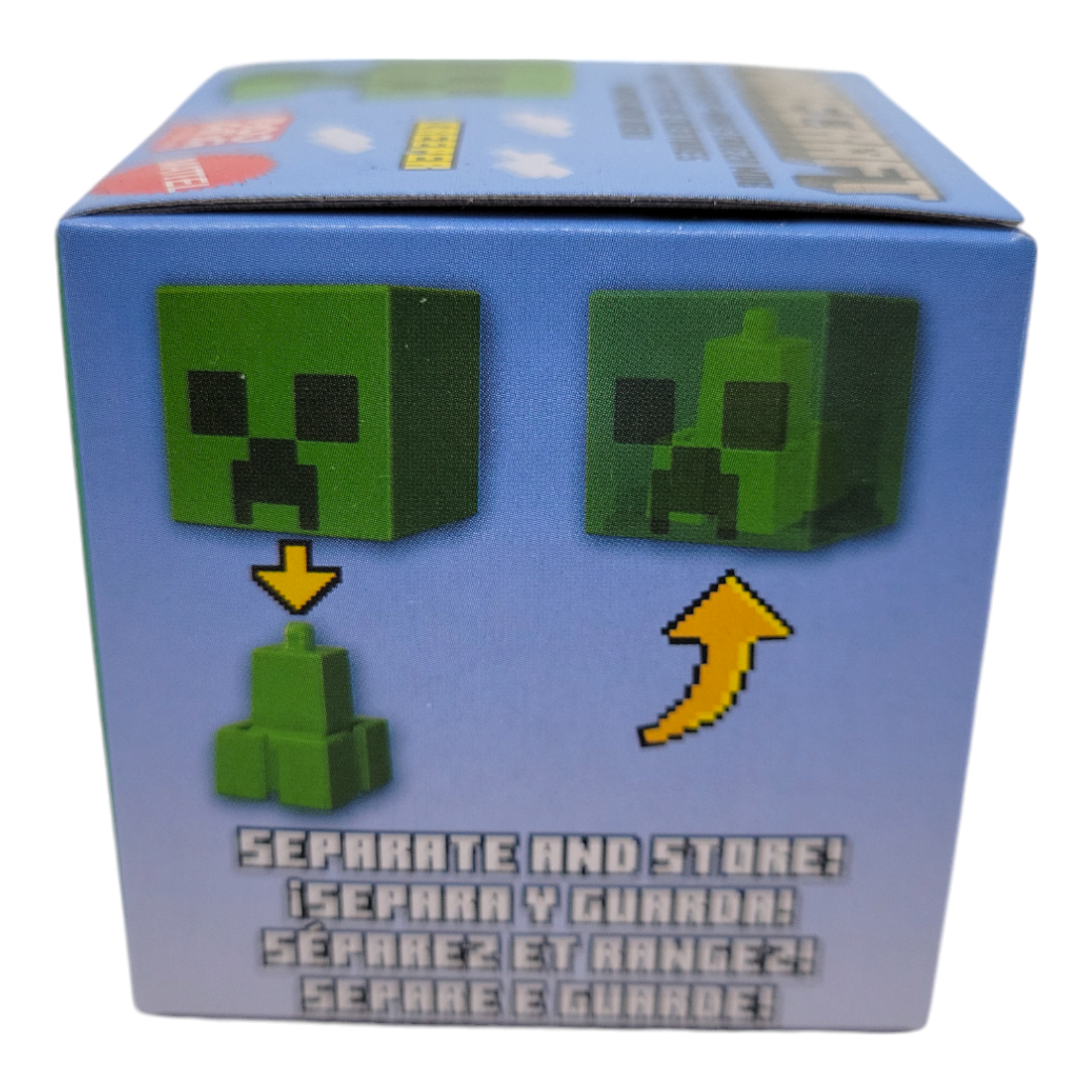 Mattel Minecraft Mob Head Mini Figure Creeper 1 Inch Collectible Toy