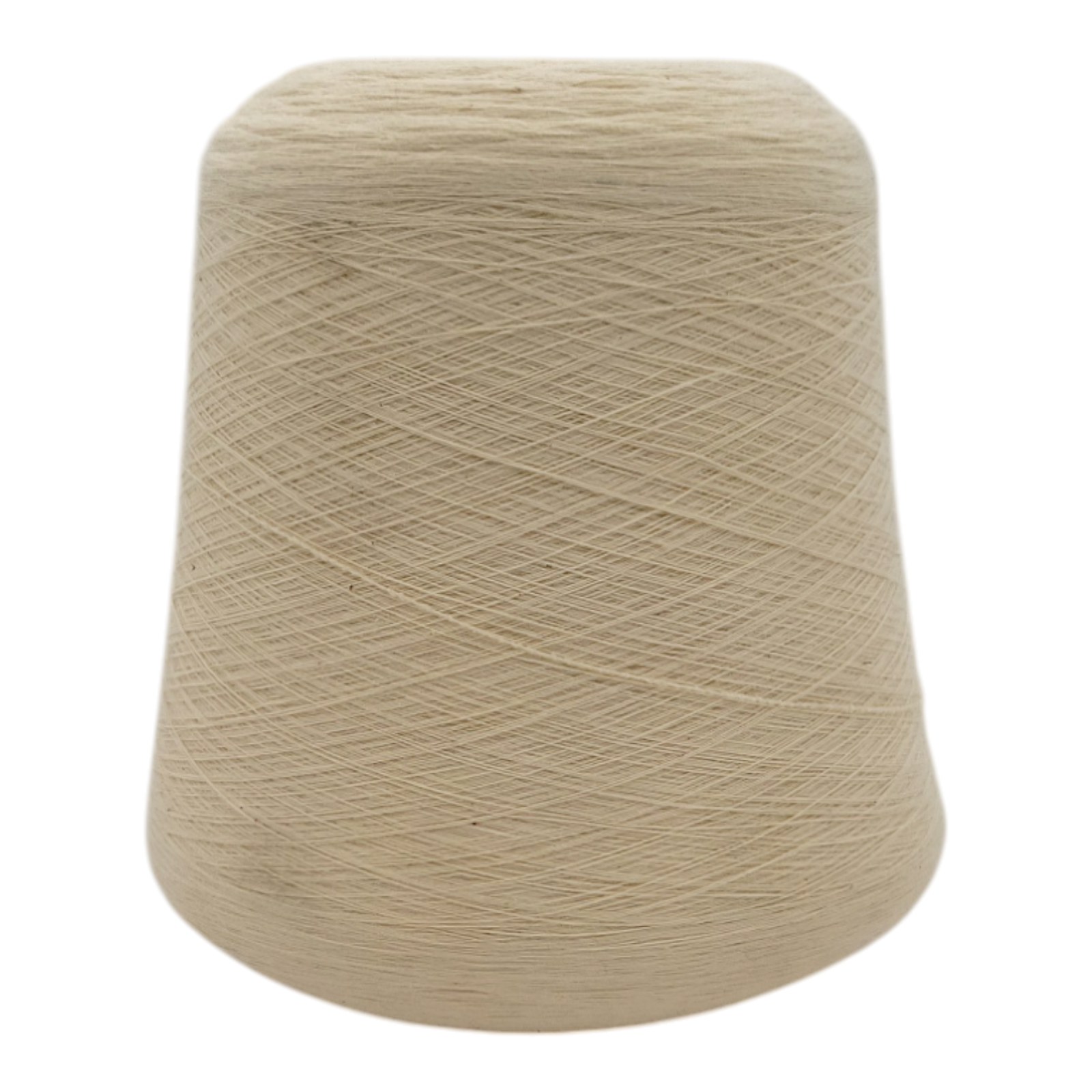 20/1 Beige CF & 70 Denier Lycra Yarn Cone Lot #1324