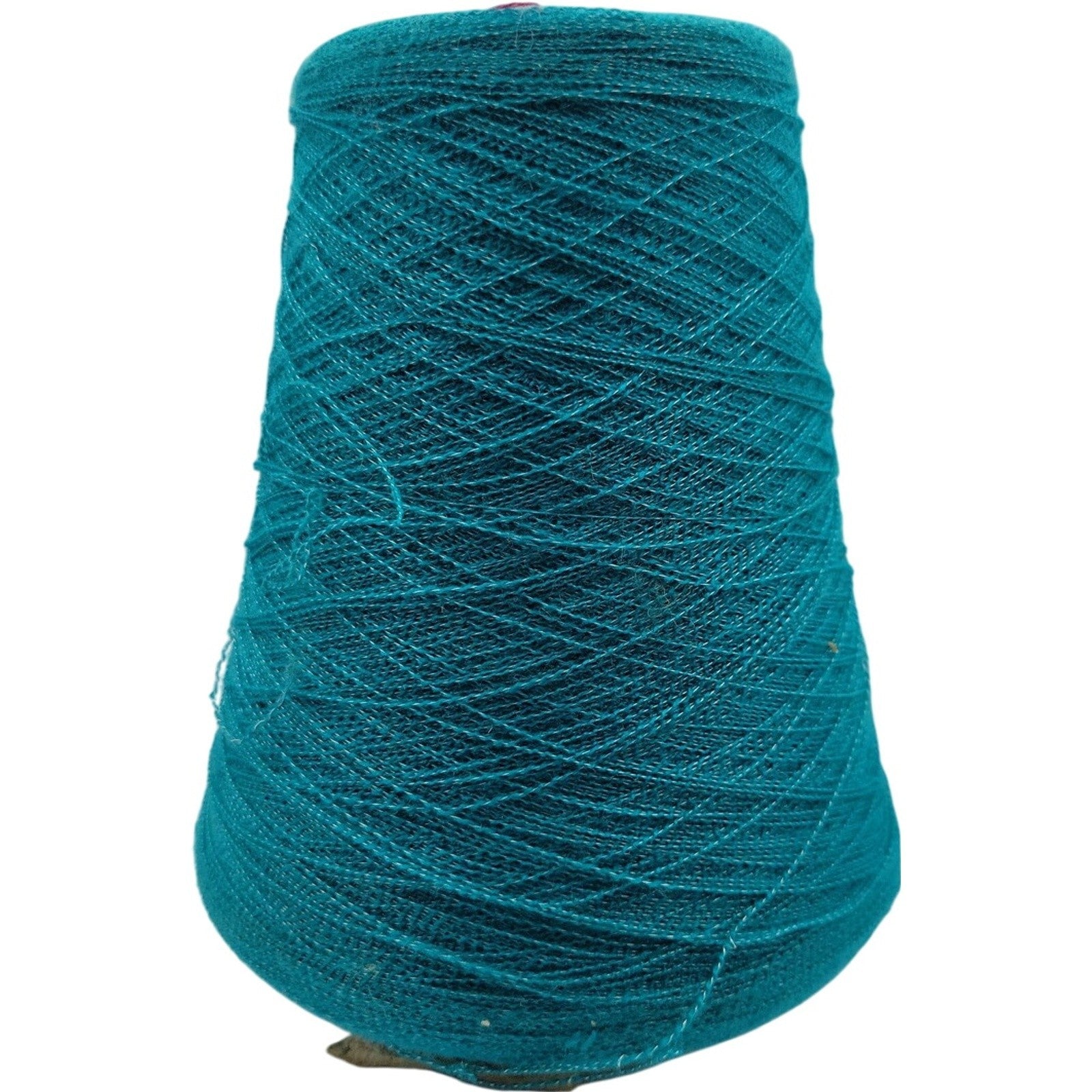 Vintage Pisgah Yarn 2/28 Krinkle Jade Green Cone Yarn Lot 5082 13400