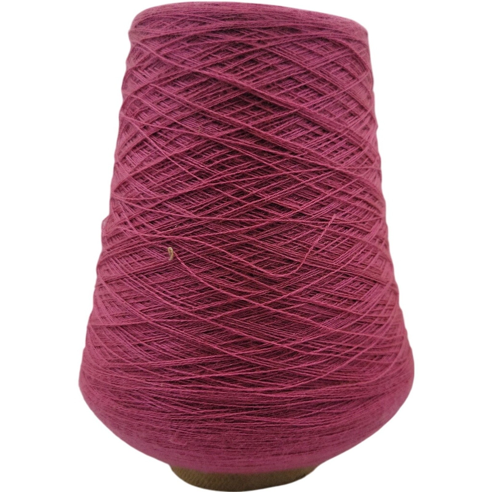 Vintage Pisgah Yarn 2/24 Rose Pink Weaving Knitting Cone Yarn Lot 4695
